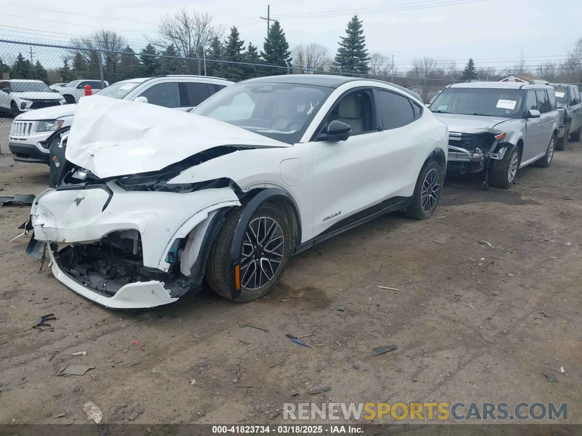 2 Photograph of a damaged car 3FMTK3SUXRMA26877 FORD MUSTANG MACH-E 2024
