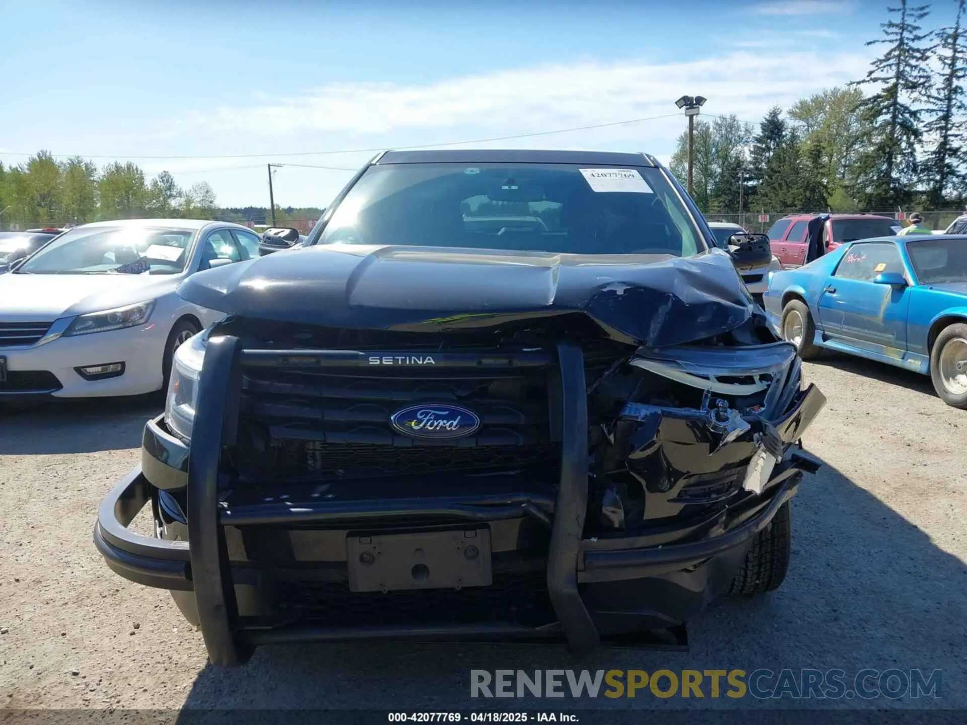 13 Photograph of a damaged car 1FM5K8AR2KGB15636 FORD POLICE INTERCEPTOR 2019