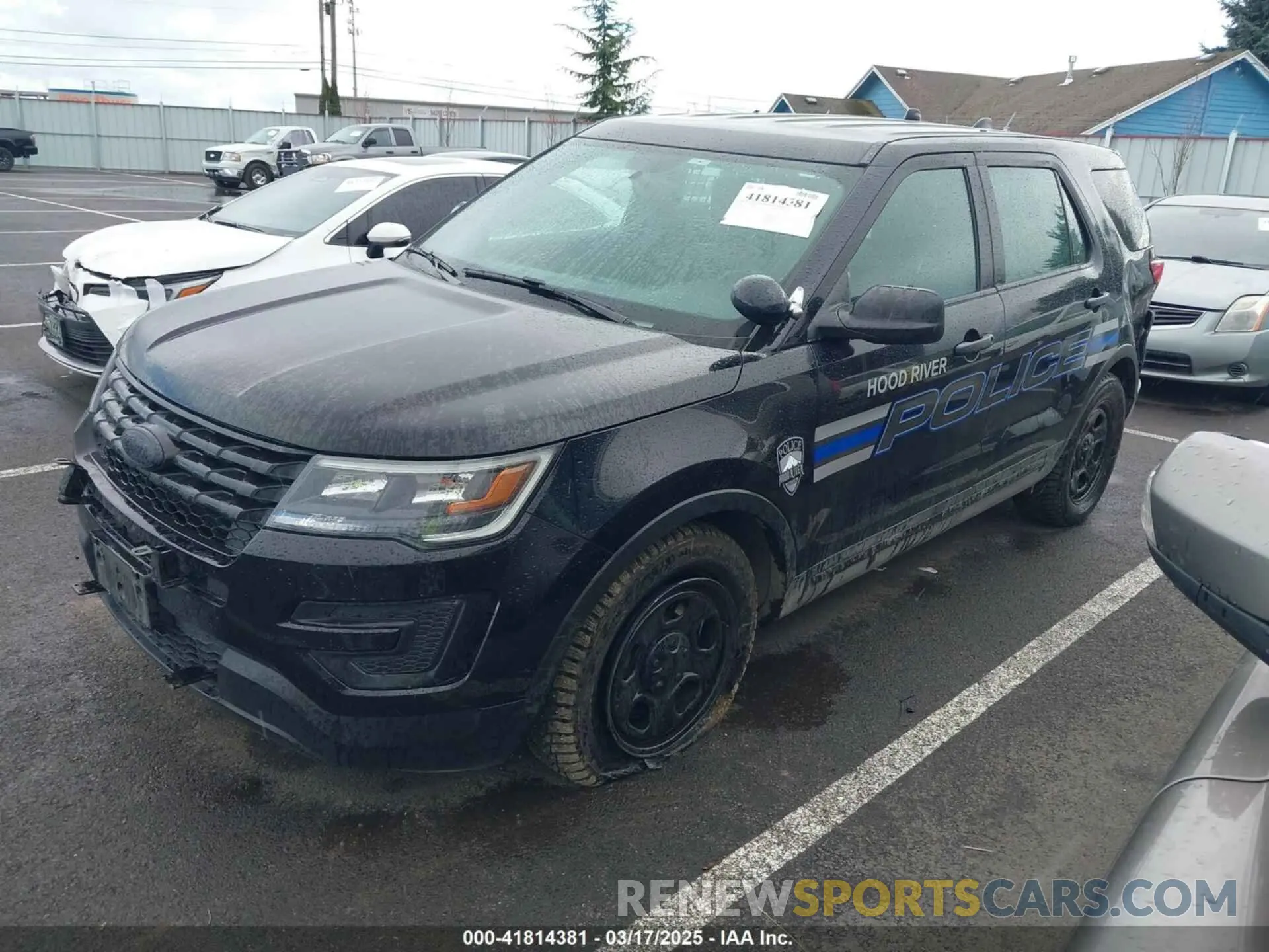 2 Photograph of a damaged car 1FM5K8AR4KGA20043 FORD POLICE INTERCEPTOR 2019