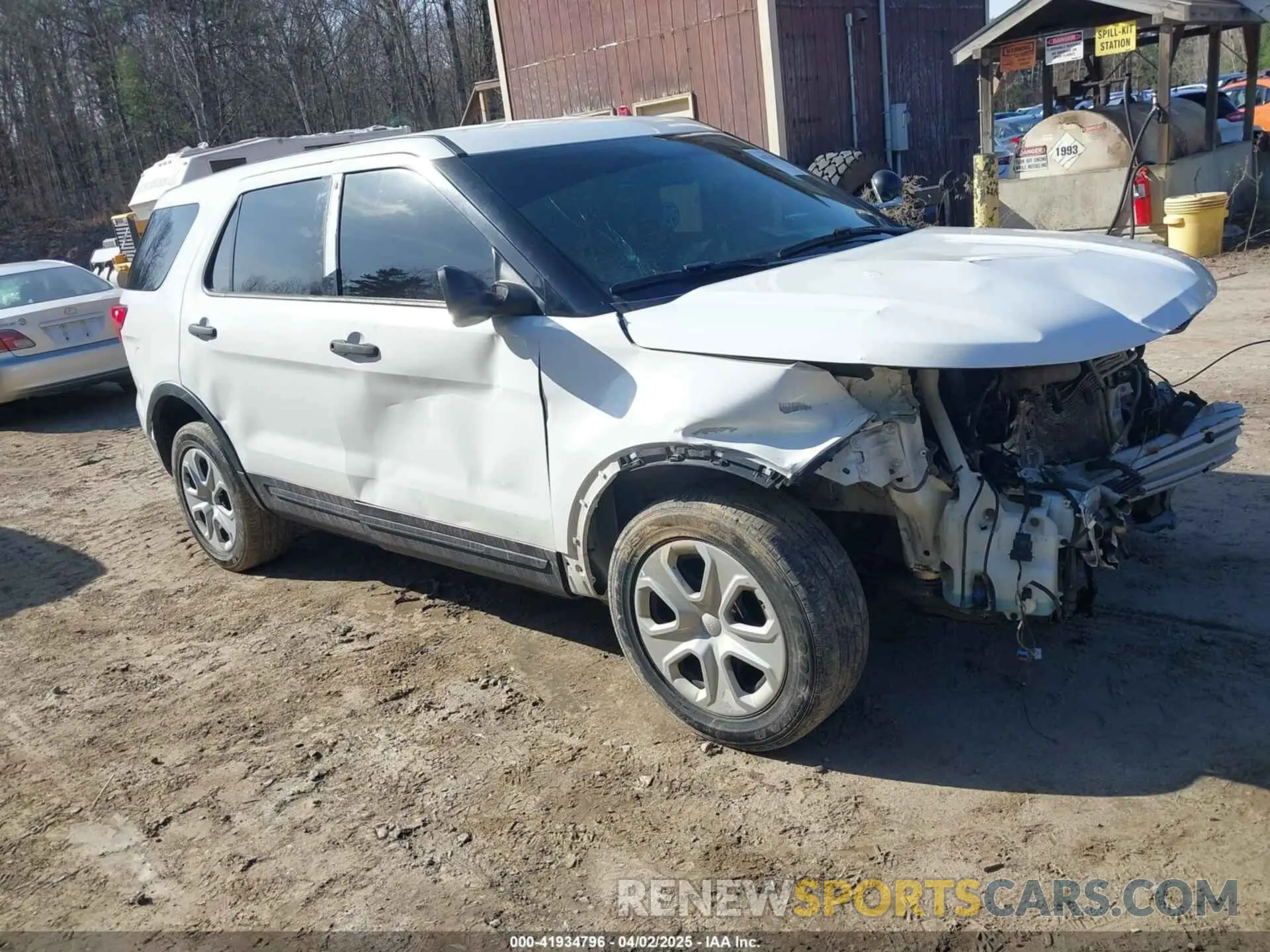 1 Photograph of a damaged car 1FM5K8AR4KGA29194 FORD POLICE INTERCEPTOR 2019