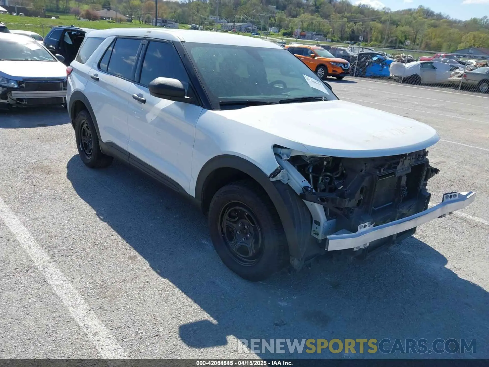 1 Photograph of a damaged car 1FM5K8AB0LGD09716 FORD POLICE INTERCEPTOR 2020