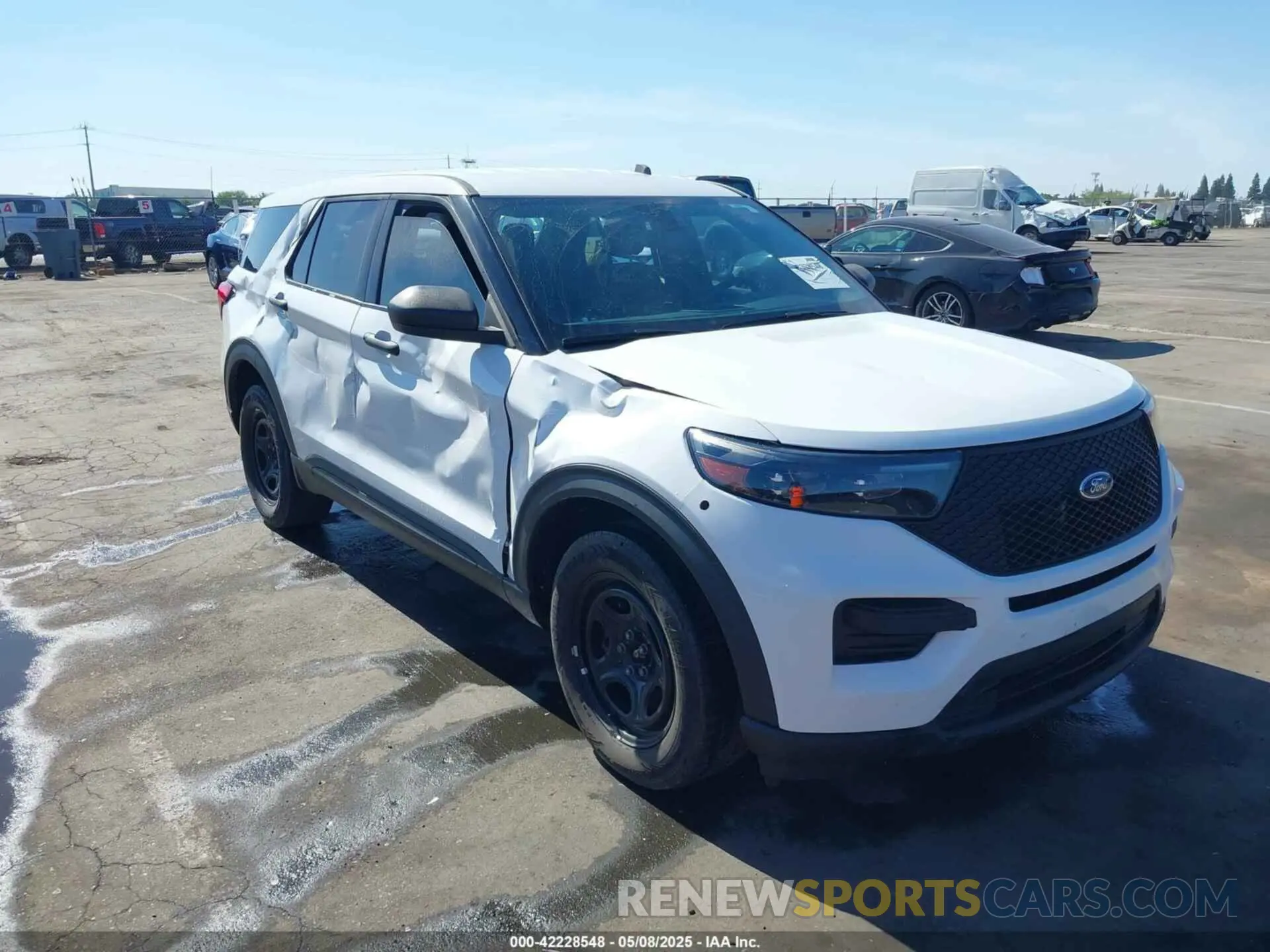 1 Photograph of a damaged car 1FM5K8AB1LGA84299 FORD POLICE INTERCEPTOR 2020