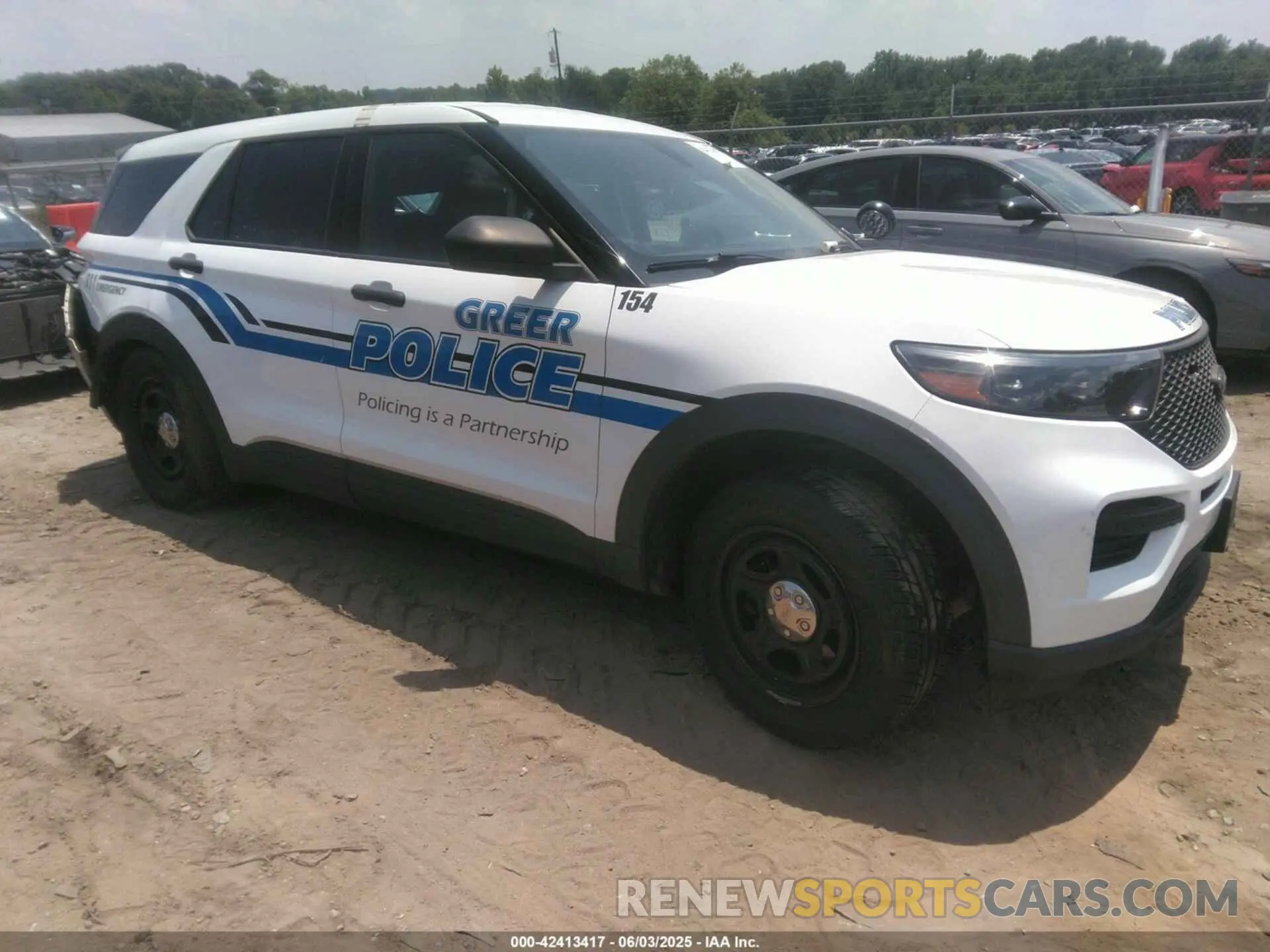 1 Photograph of a damaged car 1FM5K8AB4LGC94508 FORD POLICE INTERCEPTOR 2020