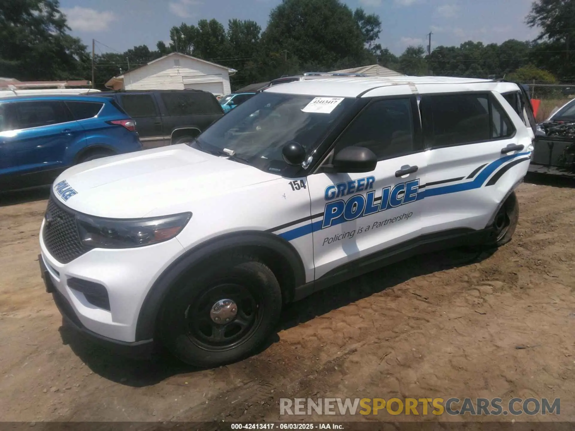 2 Photograph of a damaged car 1FM5K8AB4LGC94508 FORD POLICE INTERCEPTOR 2020