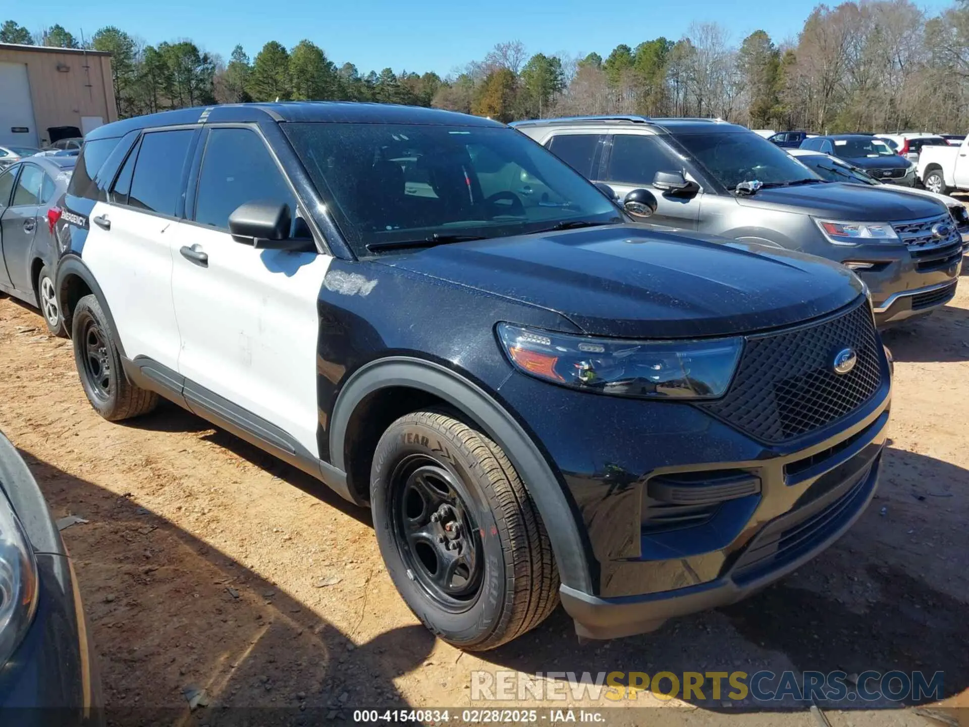 1 Photograph of a damaged car 1FM5K8ABXLGB84661 FORD POLICE INTERCEPTOR 2020