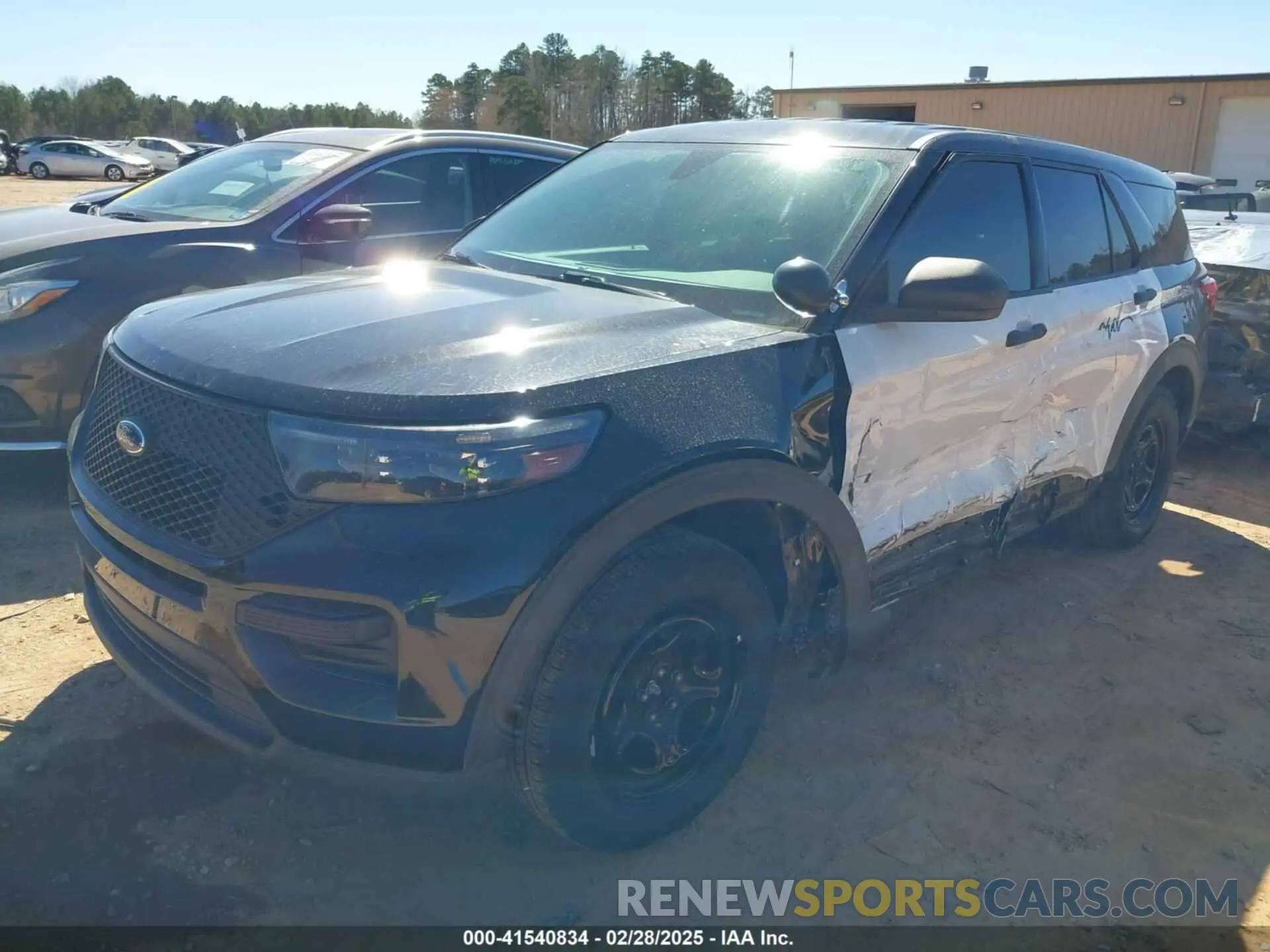 2 Photograph of a damaged car 1FM5K8ABXLGB84661 FORD POLICE INTERCEPTOR 2020