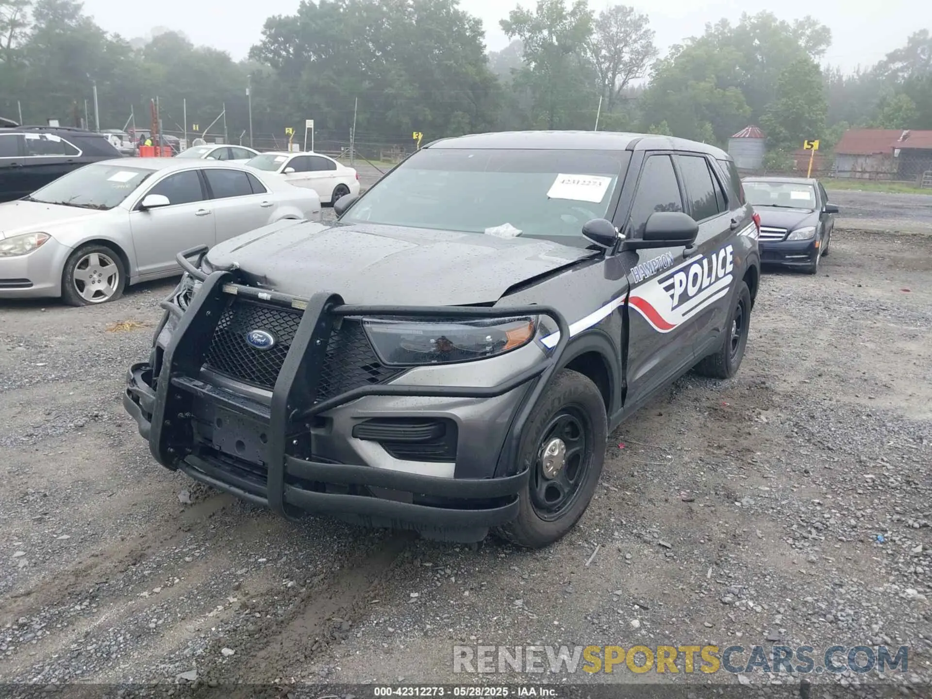 2 Photograph of a damaged car 1FM5K8AB2MGB53941 FORD POLICE INTERCEPTOR 2021
