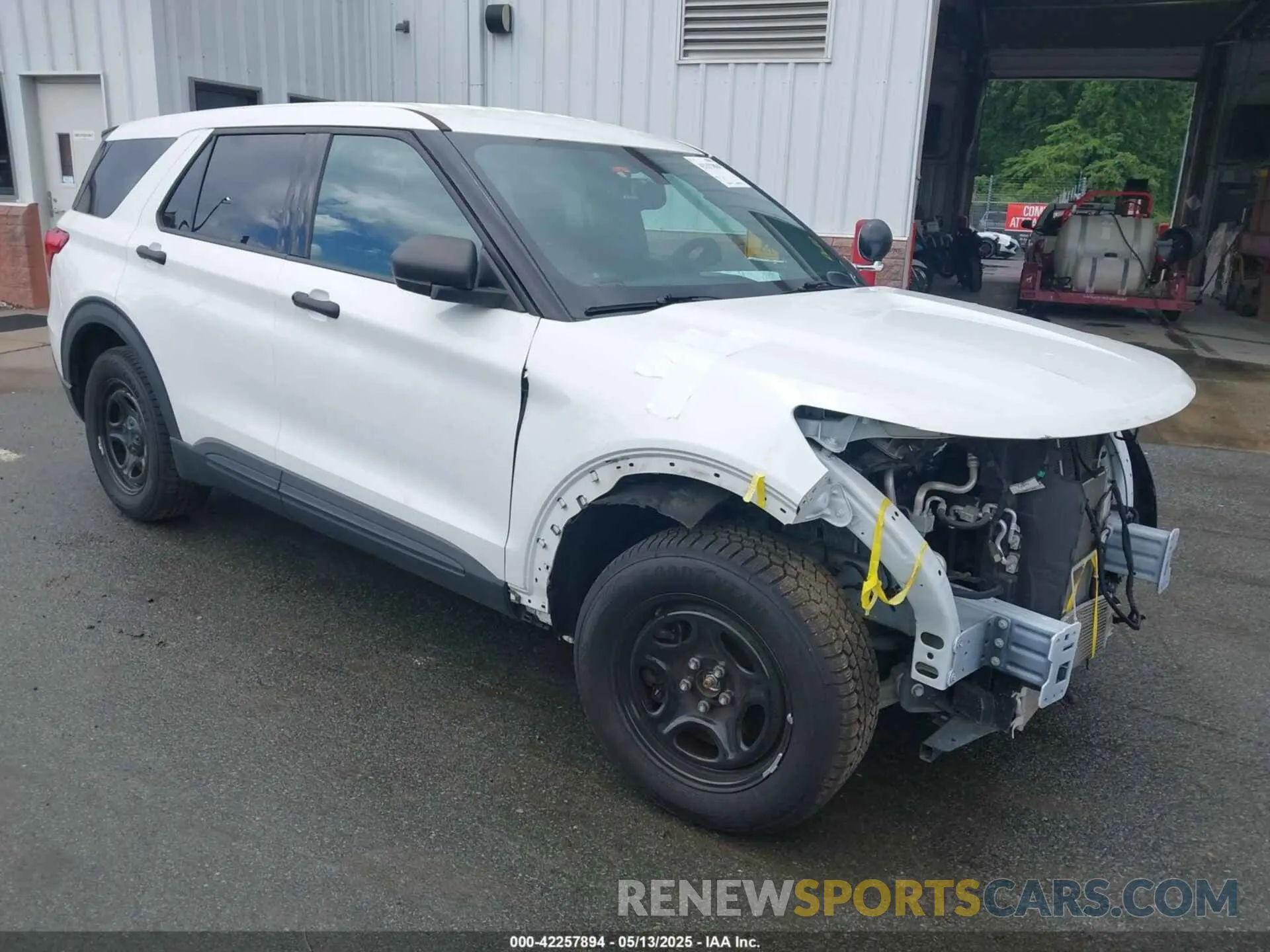1 Photograph of a damaged car 1FM5K8AB4MGC31524 FORD POLICE INTERCEPTOR 2021