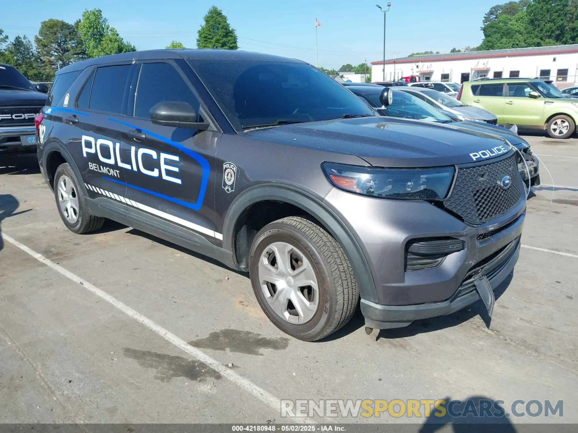 1 Photograph of a damaged car 1FM5K8AB7MGC21974 FORD POLICE INTERCEPTOR 2021