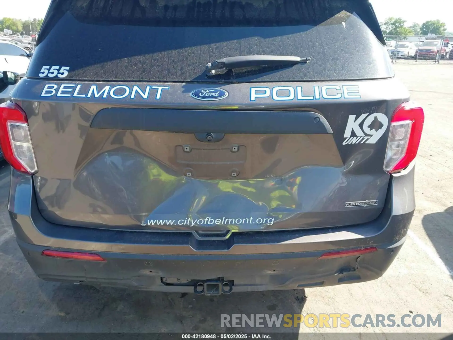 6 Photograph of a damaged car 1FM5K8AB7MGC21974 FORD POLICE INTERCEPTOR 2021