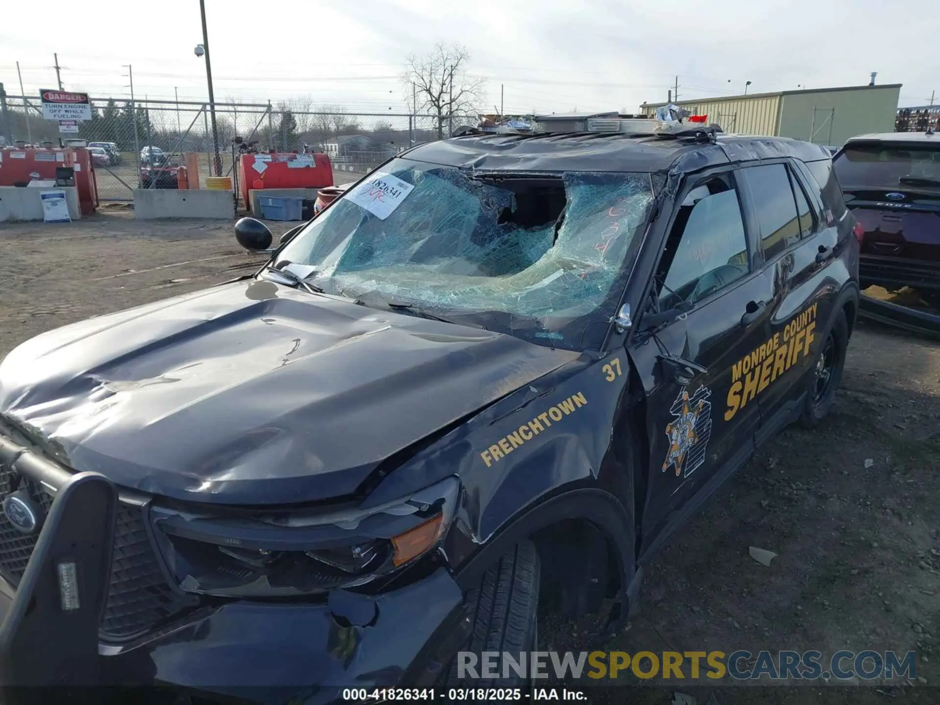 6 Photograph of a damaged car 1FM5K8AB8MGB61560 FORD POLICE INTERCEPTOR 2021