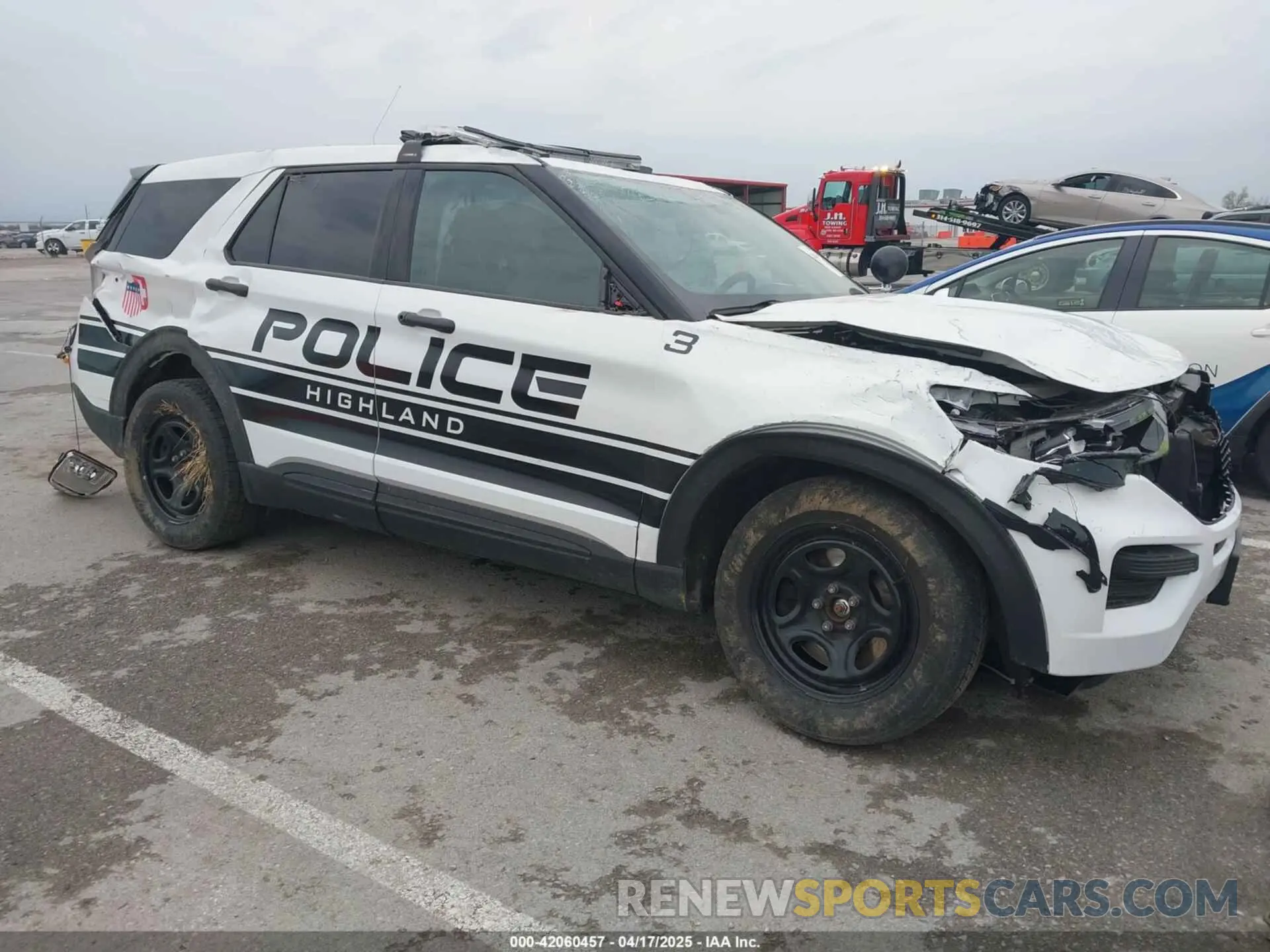 1 Photograph of a damaged car 1FM5K8ABXMGB24848 FORD POLICE INTERCEPTOR 2021