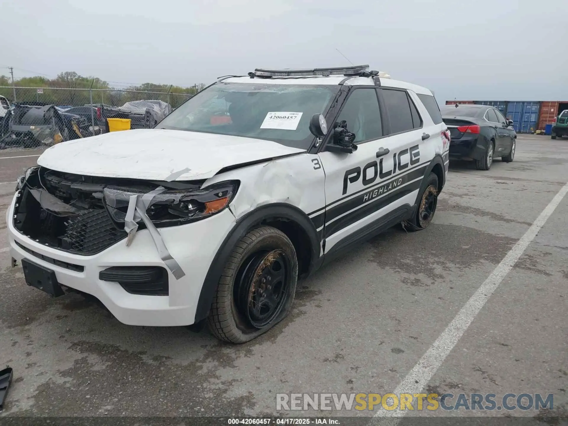 2 Photograph of a damaged car 1FM5K8ABXMGB24848 FORD POLICE INTERCEPTOR 2021