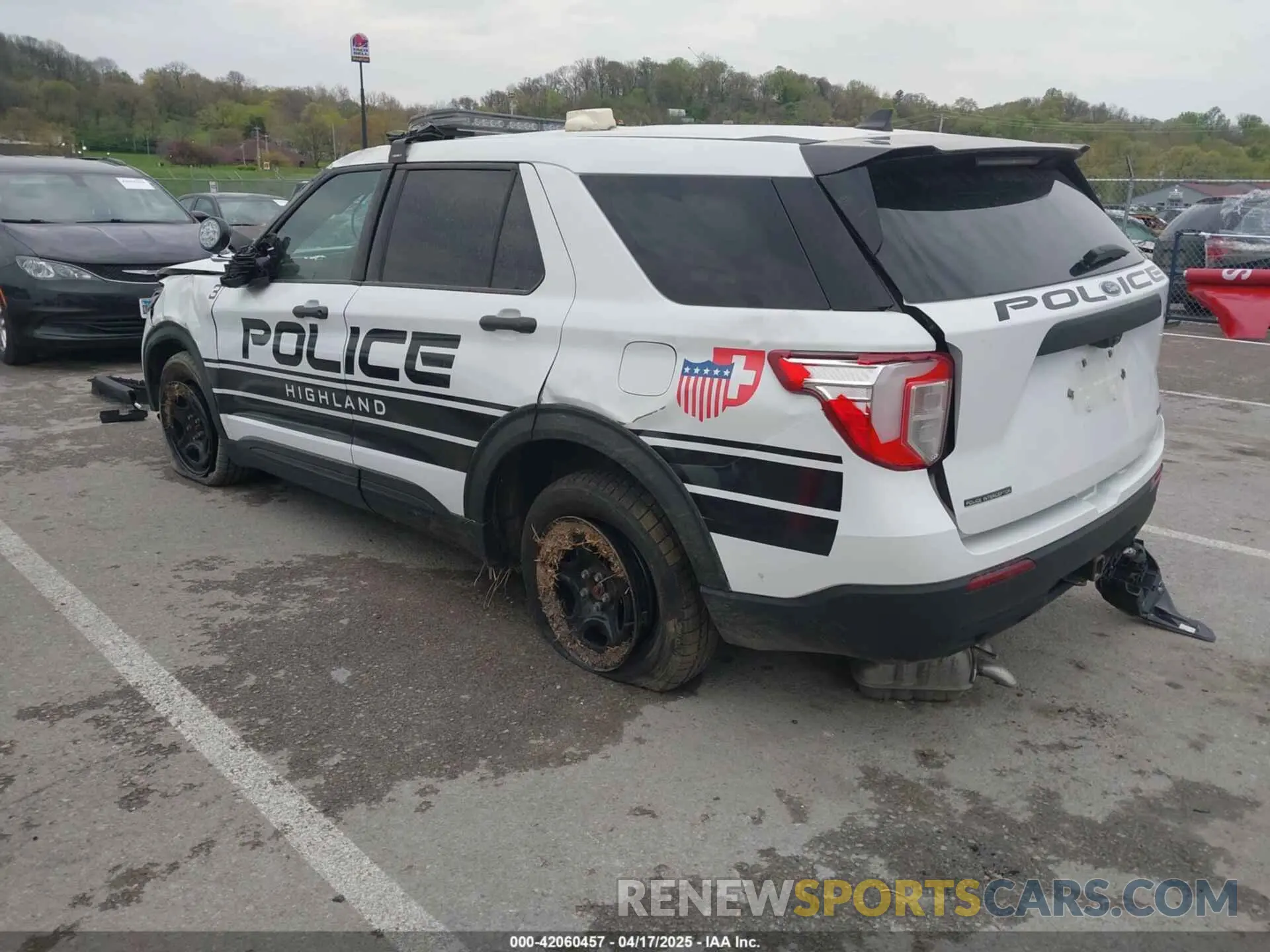 3 Photograph of a damaged car 1FM5K8ABXMGB24848 FORD POLICE INTERCEPTOR 2021