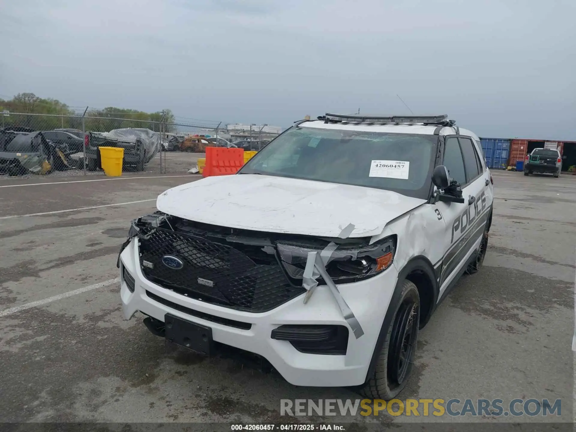 6 Photograph of a damaged car 1FM5K8ABXMGB24848 FORD POLICE INTERCEPTOR 2021