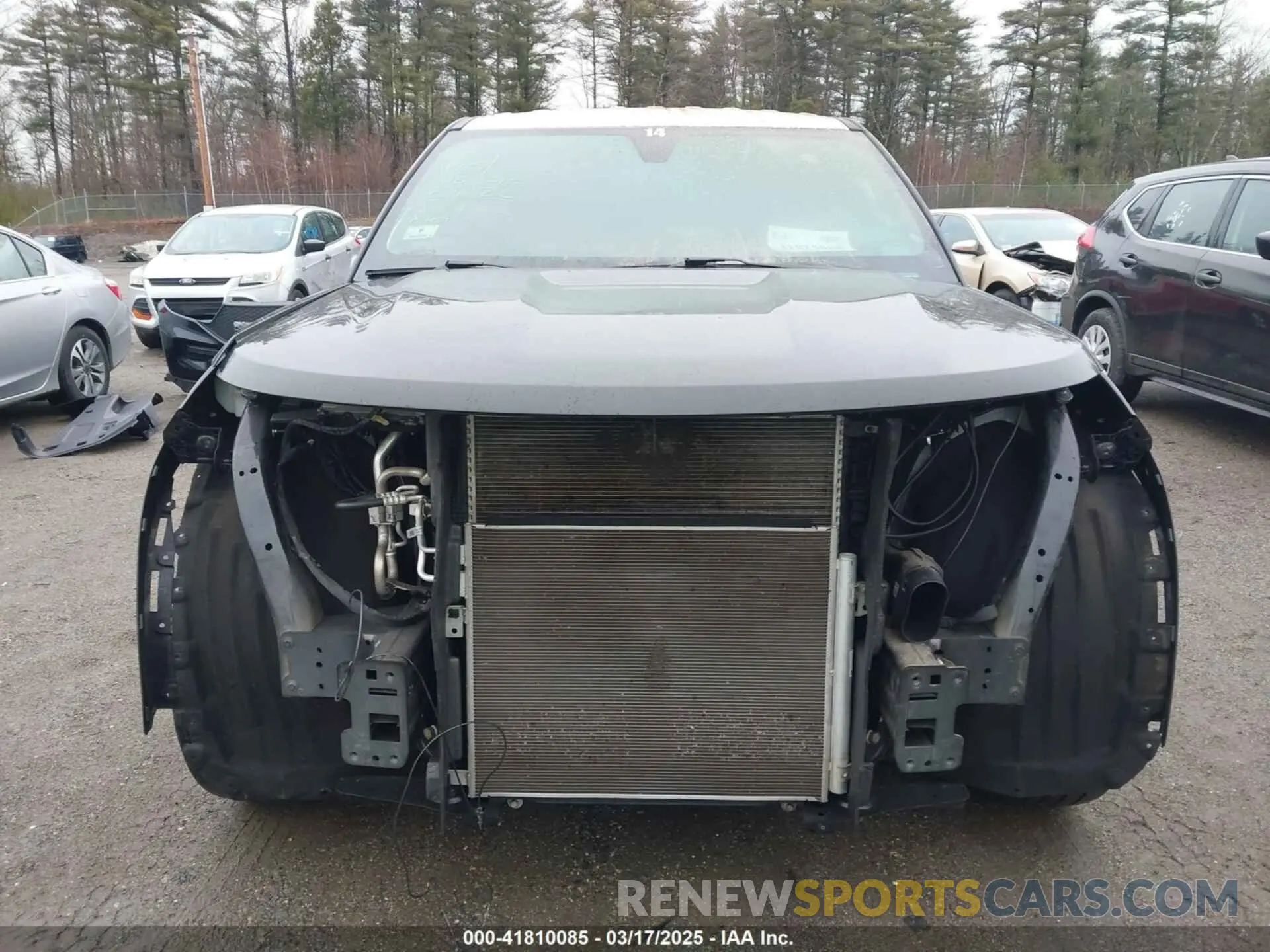 13 Photograph of a damaged car 1FM5K8AB0NGA54438 FORD POLICE INTERCEPTOR 2022