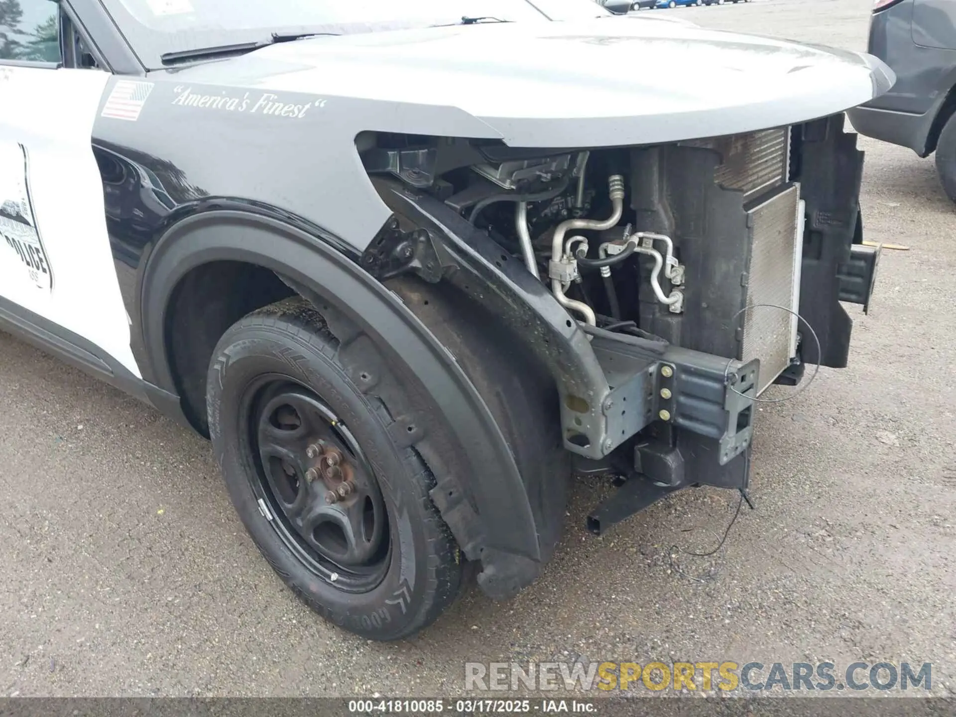 20 Photograph of a damaged car 1FM5K8AB0NGA54438 FORD POLICE INTERCEPTOR 2022