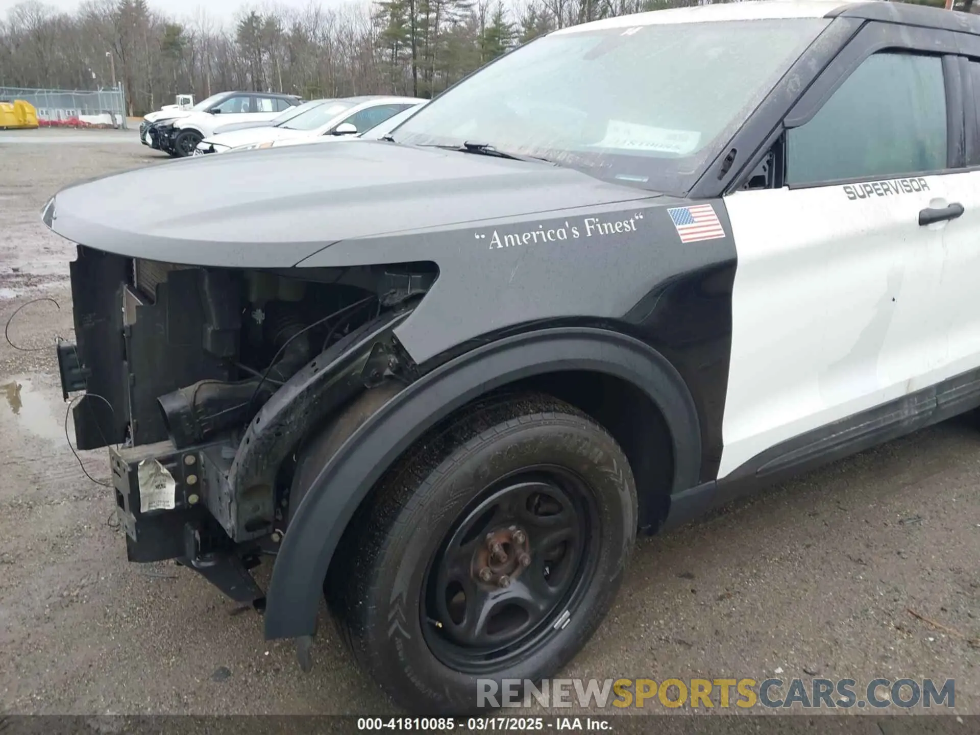 21 Photograph of a damaged car 1FM5K8AB0NGA54438 FORD POLICE INTERCEPTOR 2022