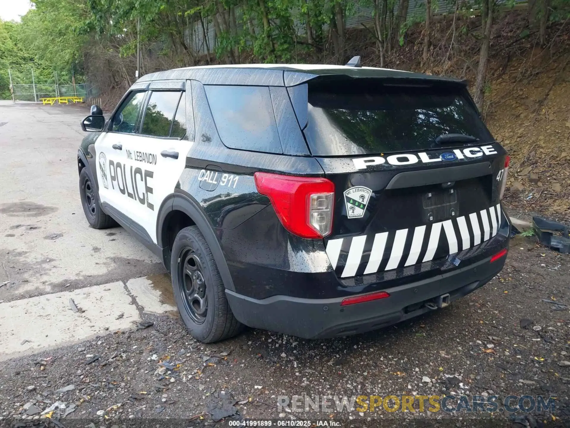3 Photograph of a damaged car 1FM5K8AB2NGB76864 FORD POLICE INTERCEPTOR 2022