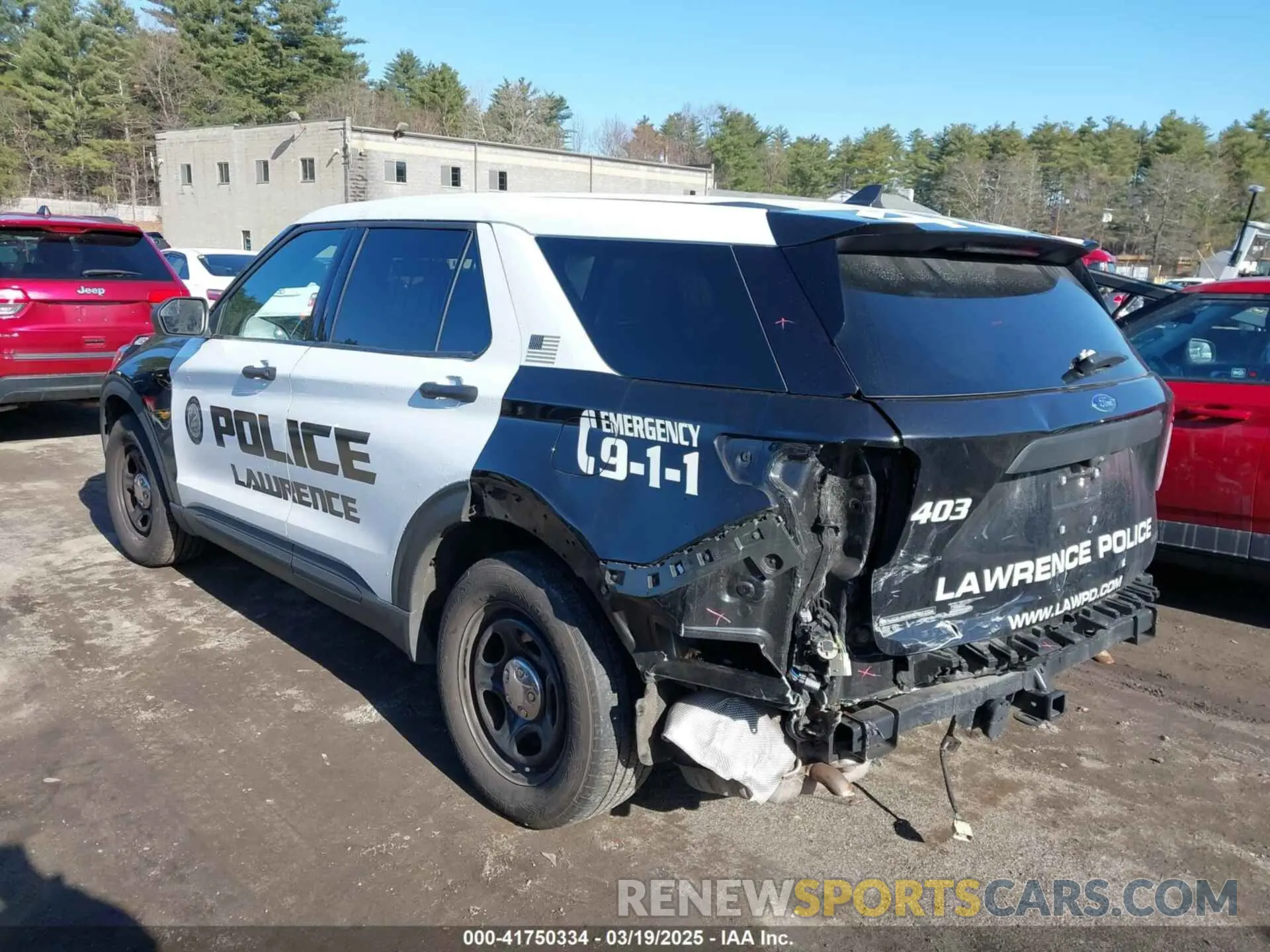 14 Photograph of a damaged car 1FM5K8AB9NGA01978 FORD POLICE INTERCEPTOR 2022