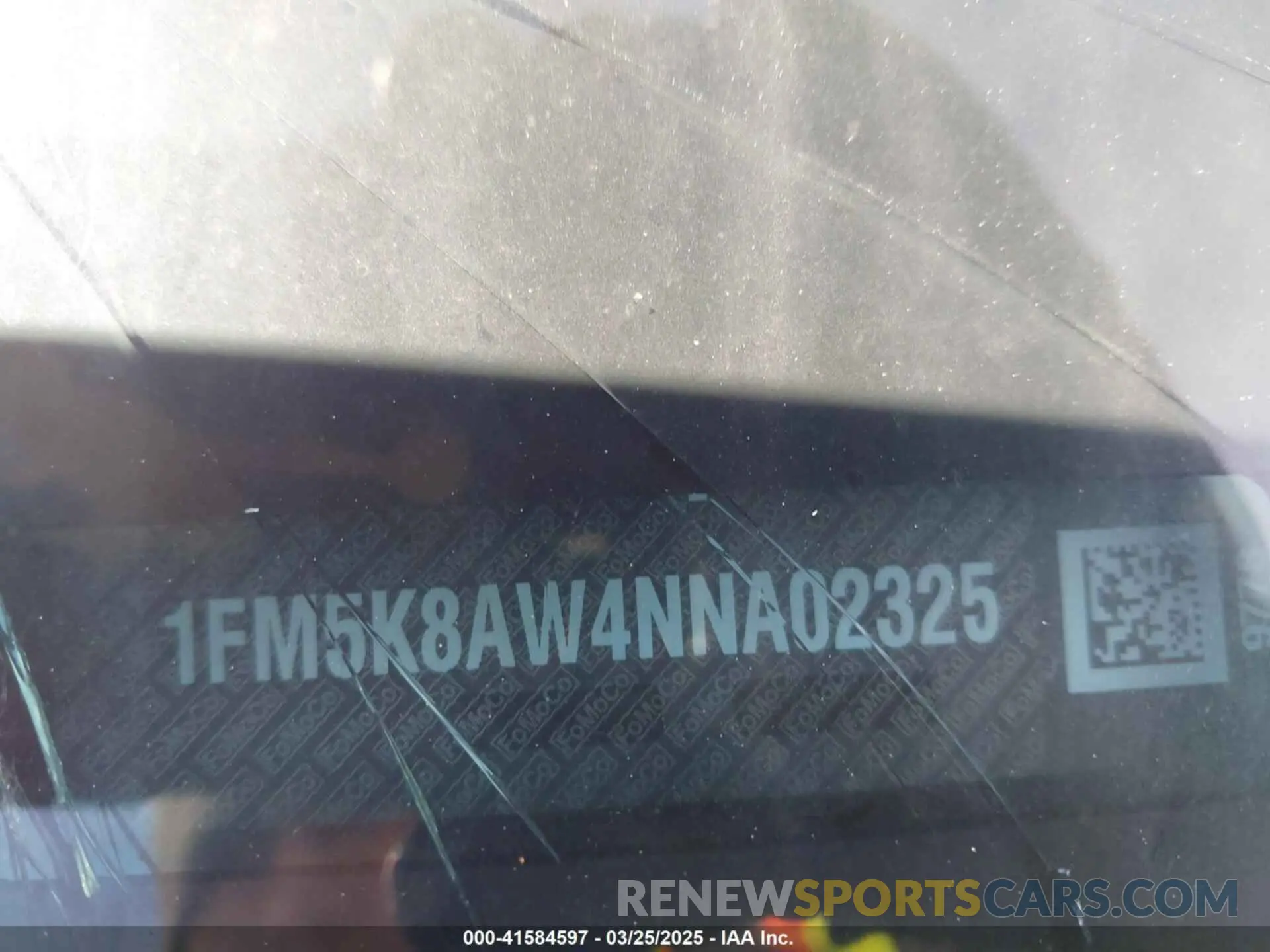 9 Photograph of a damaged car 1FM5K8AW4NNA02325 FORD POLICE INTERCEPTOR 2022
