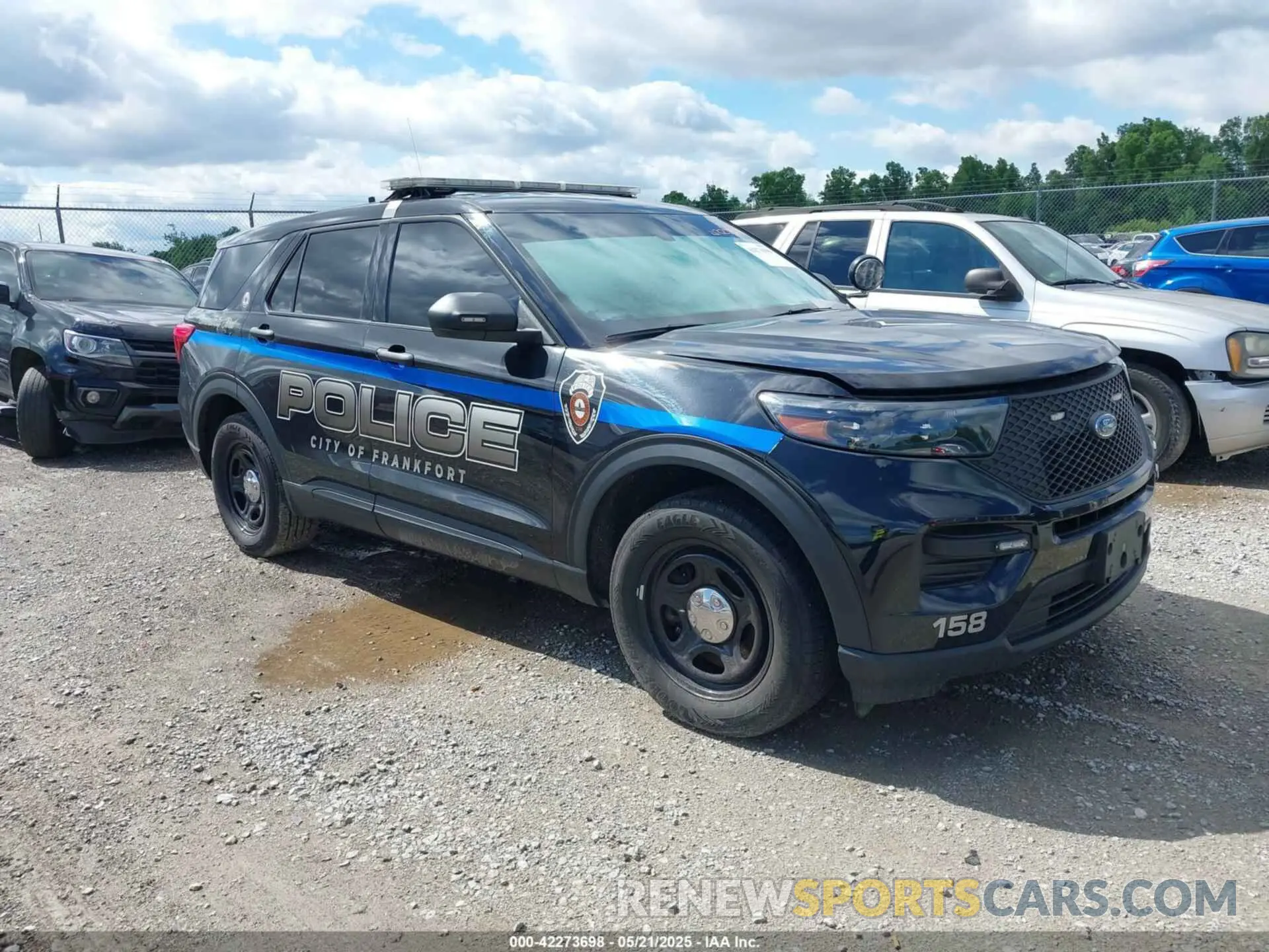 1 Photograph of a damaged car 1FM5K8AB0PGB12986 FORD POLICE INTERCEPTOR 2023