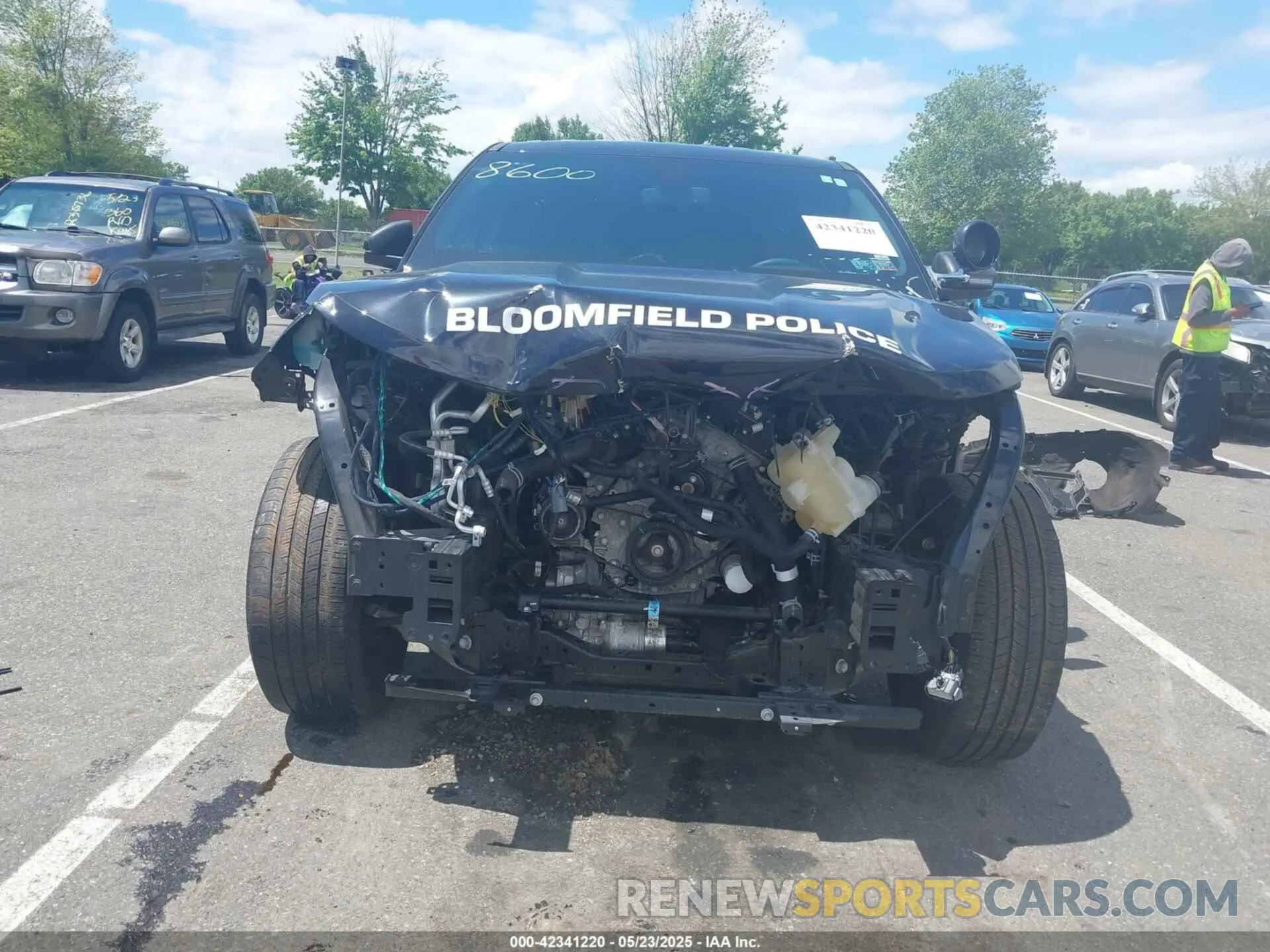 11 Photograph of a damaged car 1FM5K8AB1PGC18265 FORD POLICE INTERCEPTOR 2023