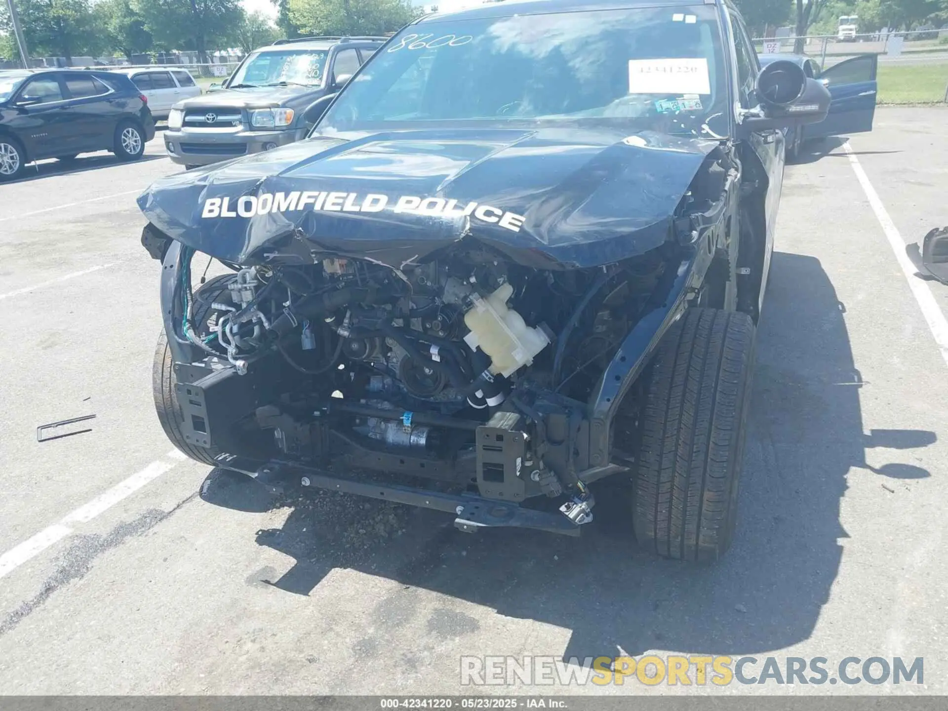 6 Photograph of a damaged car 1FM5K8AB1PGC18265 FORD POLICE INTERCEPTOR 2023