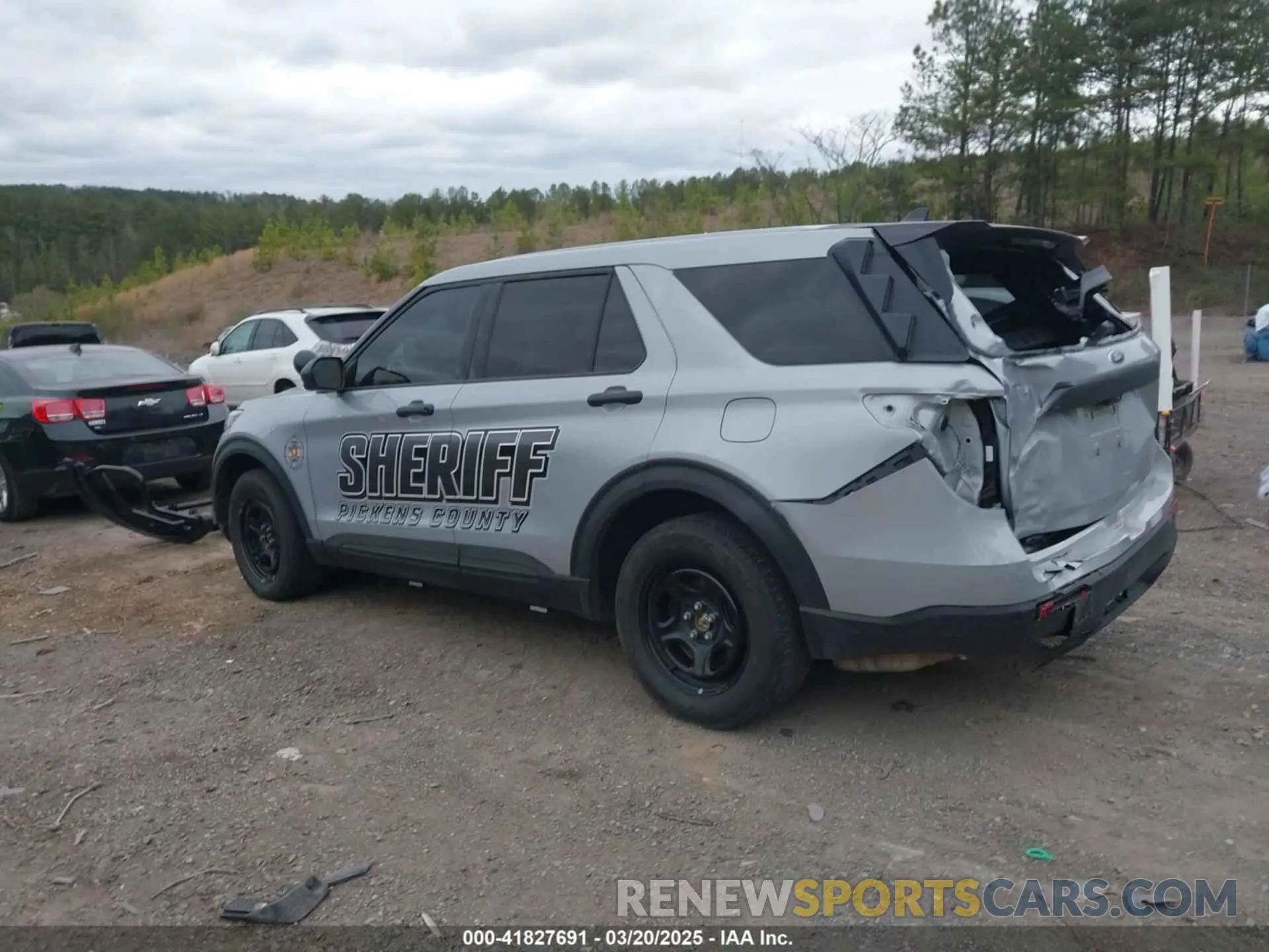 14 Photograph of a damaged car 1FM5K8AB2PGA36574 FORD POLICE INTERCEPTOR 2023