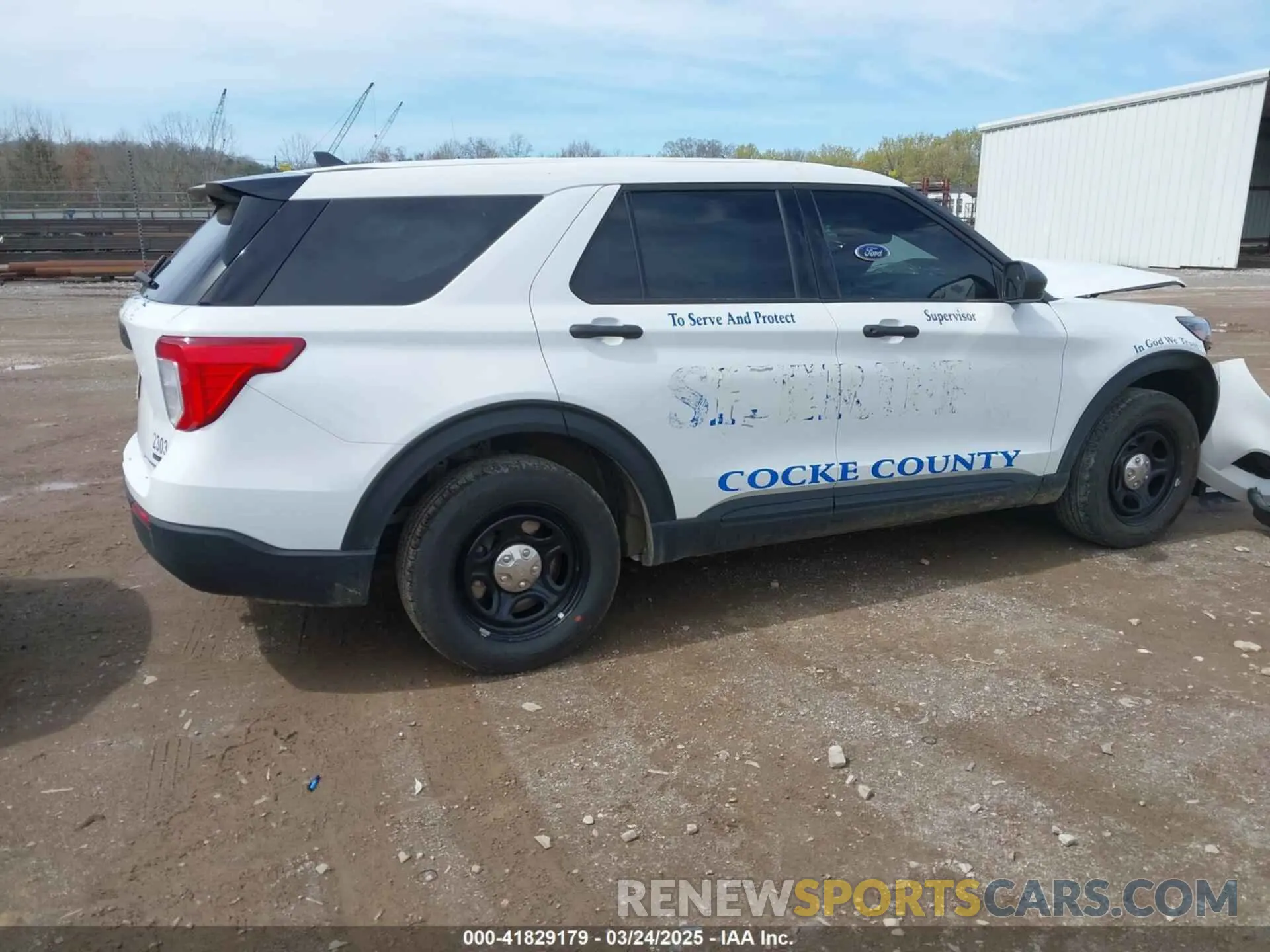 4 Photograph of a damaged car 1FM5K8AB3PGA62908 FORD POLICE INTERCEPTOR 2023