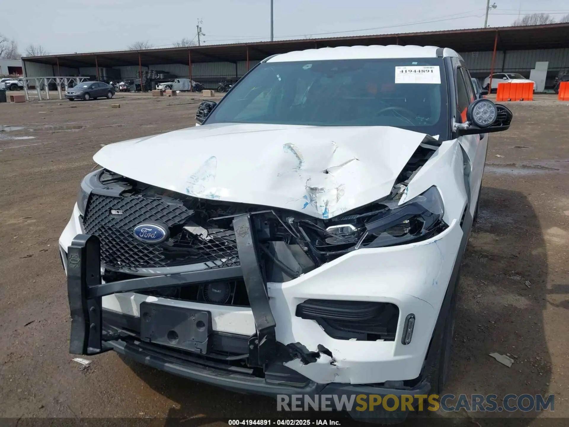 6 Photograph of a damaged car 1FM5K8AB4PGA20859 FORD POLICE INTERCEPTOR 2023