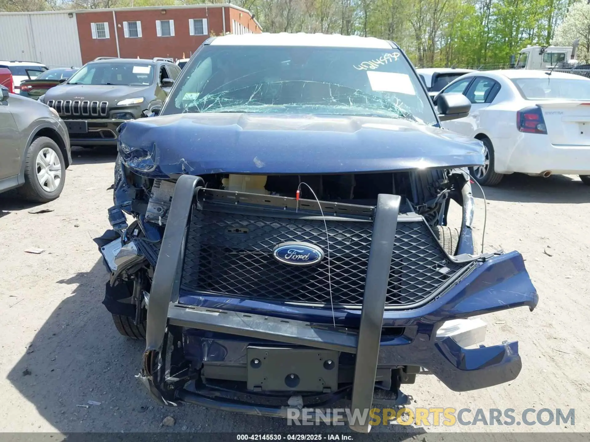 13 Photograph of a damaged car 1FM5K8ABXPGA01376 FORD POLICE INTERCEPTOR 2023