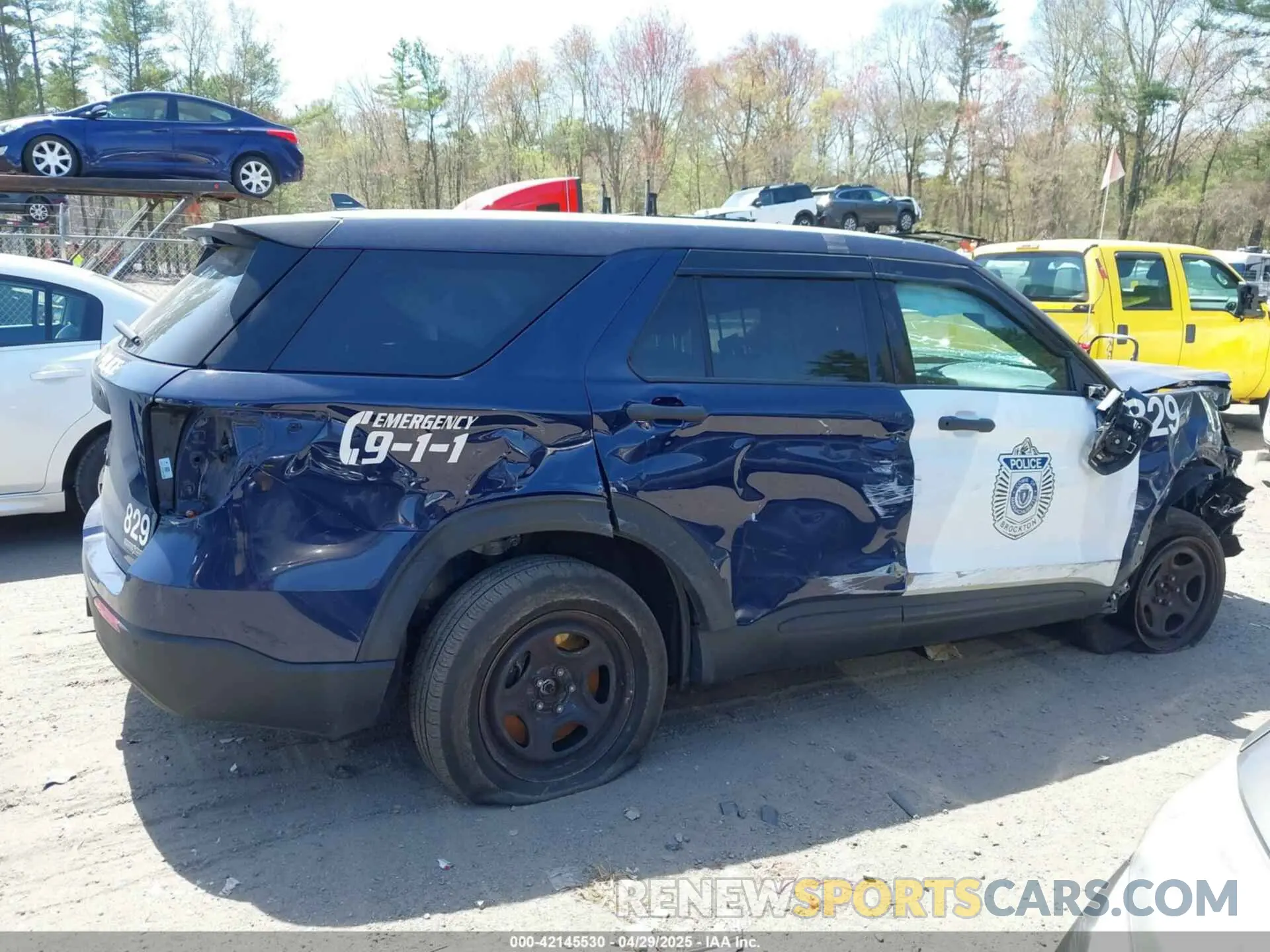 14 Photograph of a damaged car 1FM5K8ABXPGA01376 FORD POLICE INTERCEPTOR 2023