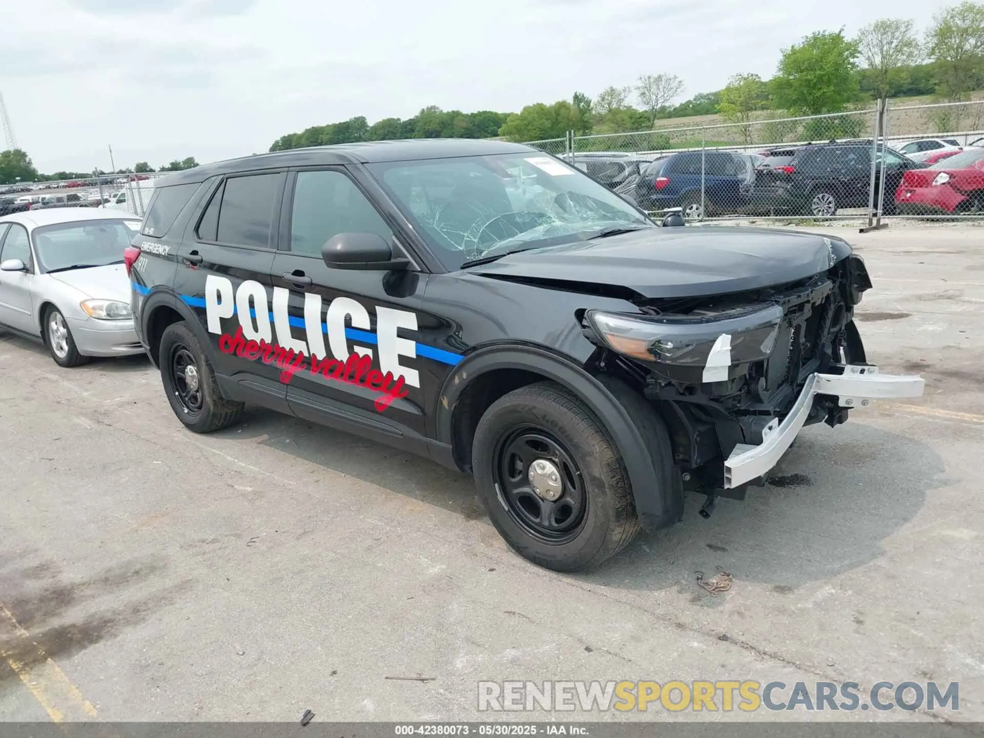 1 Photograph of a damaged car 1FM5K8ABXPGA83691 FORD POLICE INTERCEPTOR 2023