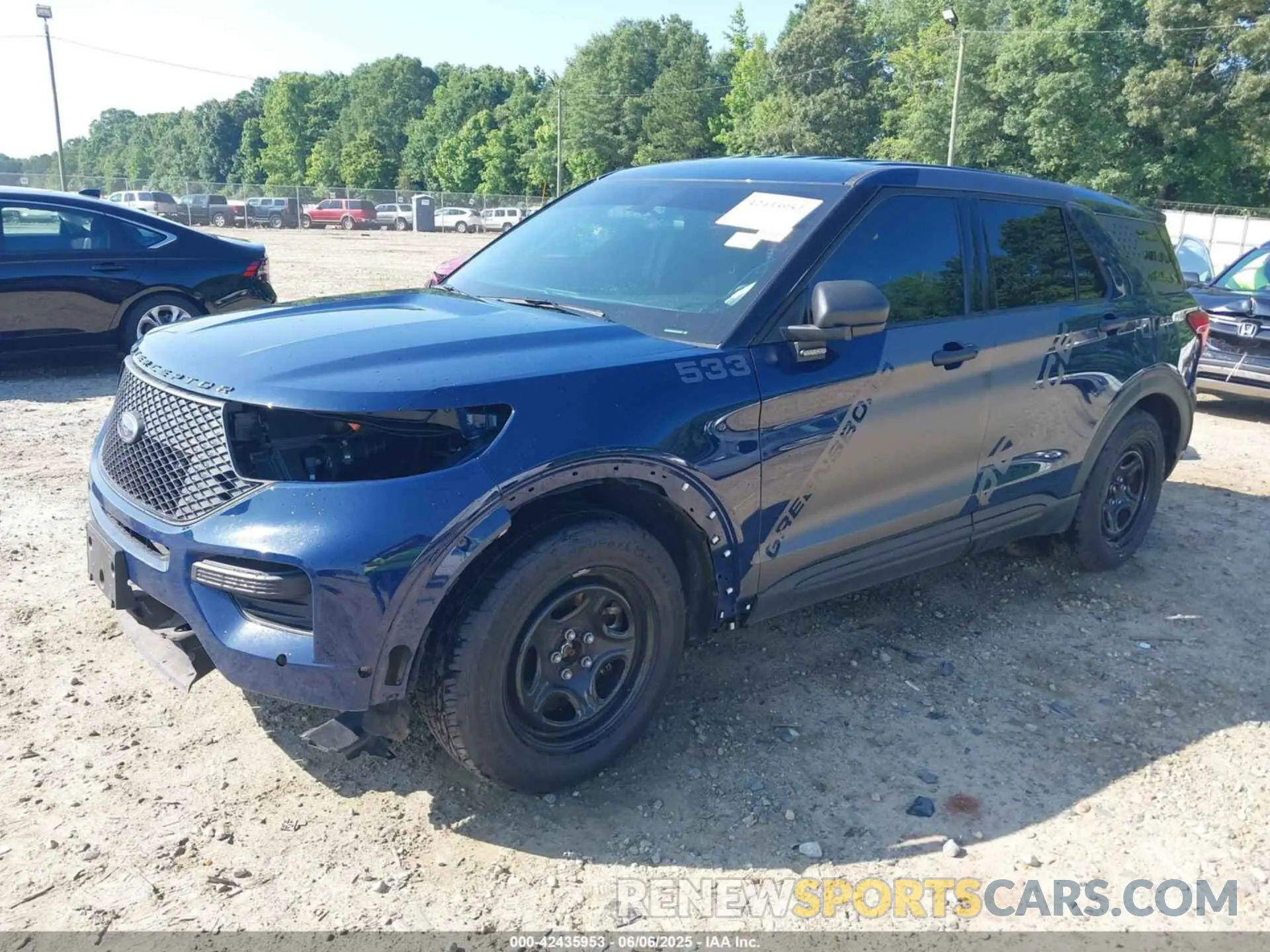 2 Photograph of a damaged car 1FM5K8AC6PGA34268 FORD POLICE INTERCEPTOR 2023