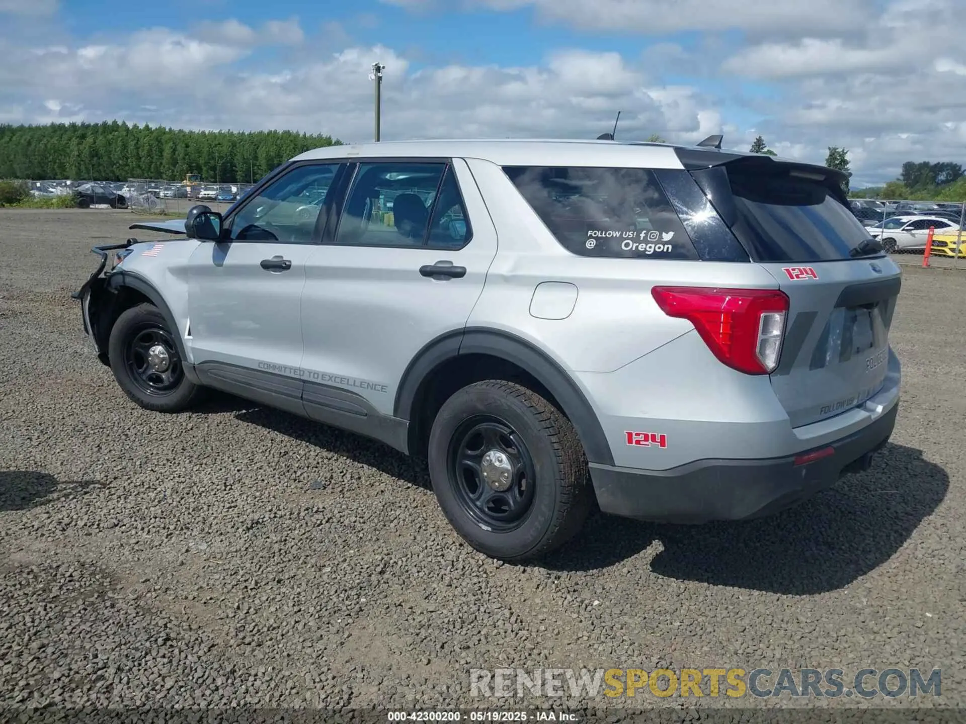 3 Photograph of a damaged car 1FM5K8AWXPNA02509 FORD POLICE INTERCEPTOR 2023