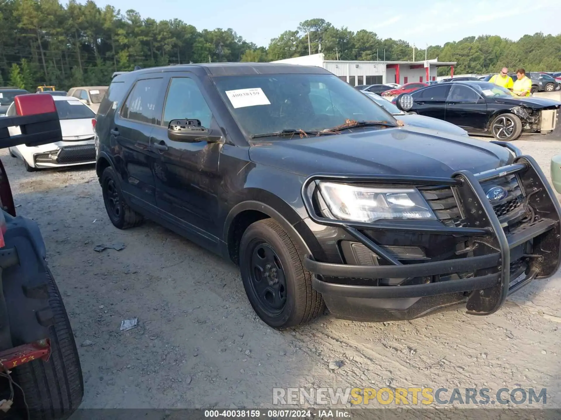 1 Photograph of a damaged car 1FM5K8AR3KGA30935 FORD POLICE INTERCEPTOR UTILITY 2019