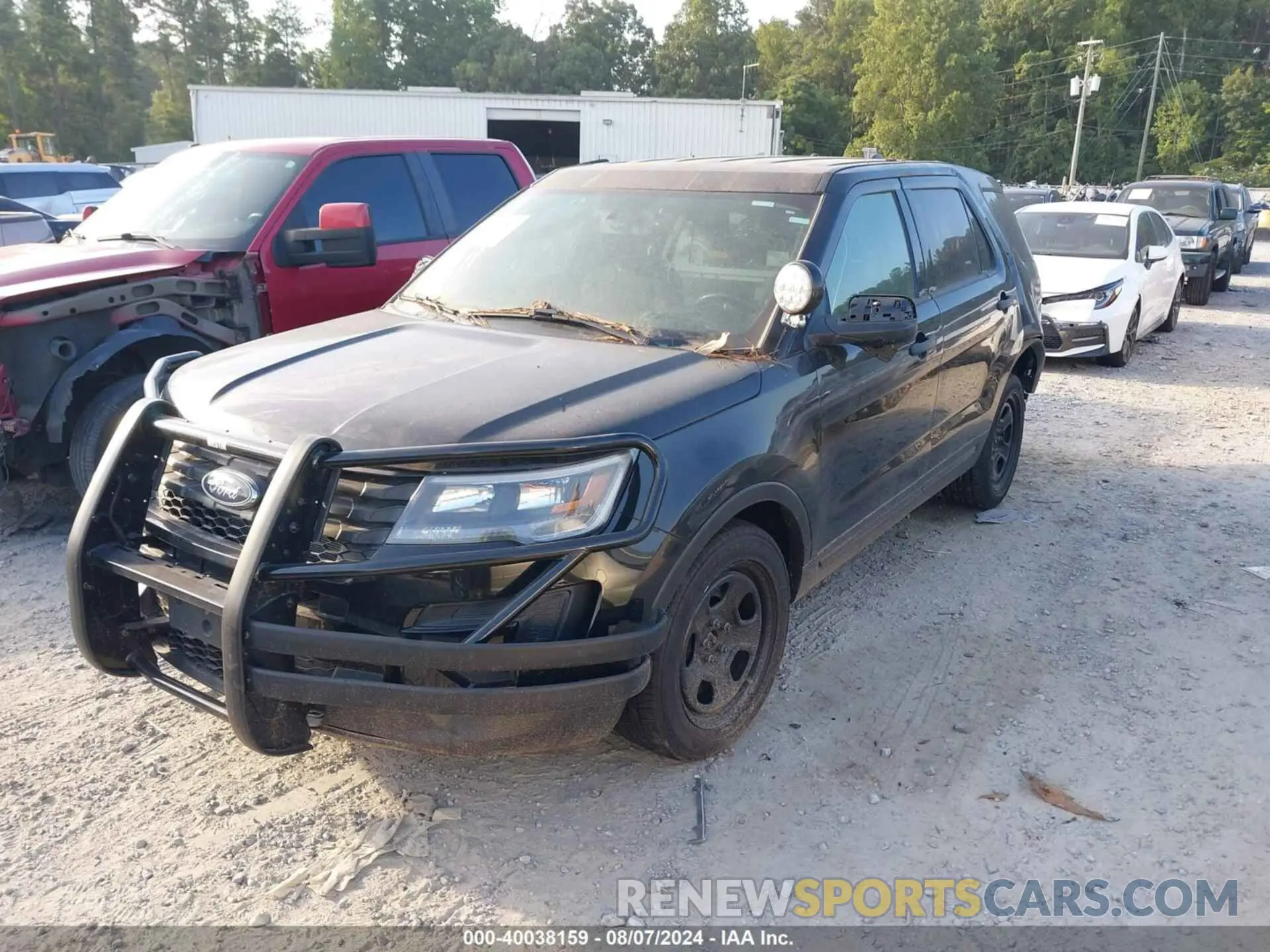 2 Photograph of a damaged car 1FM5K8AR3KGA30935 FORD POLICE INTERCEPTOR UTILITY 2019