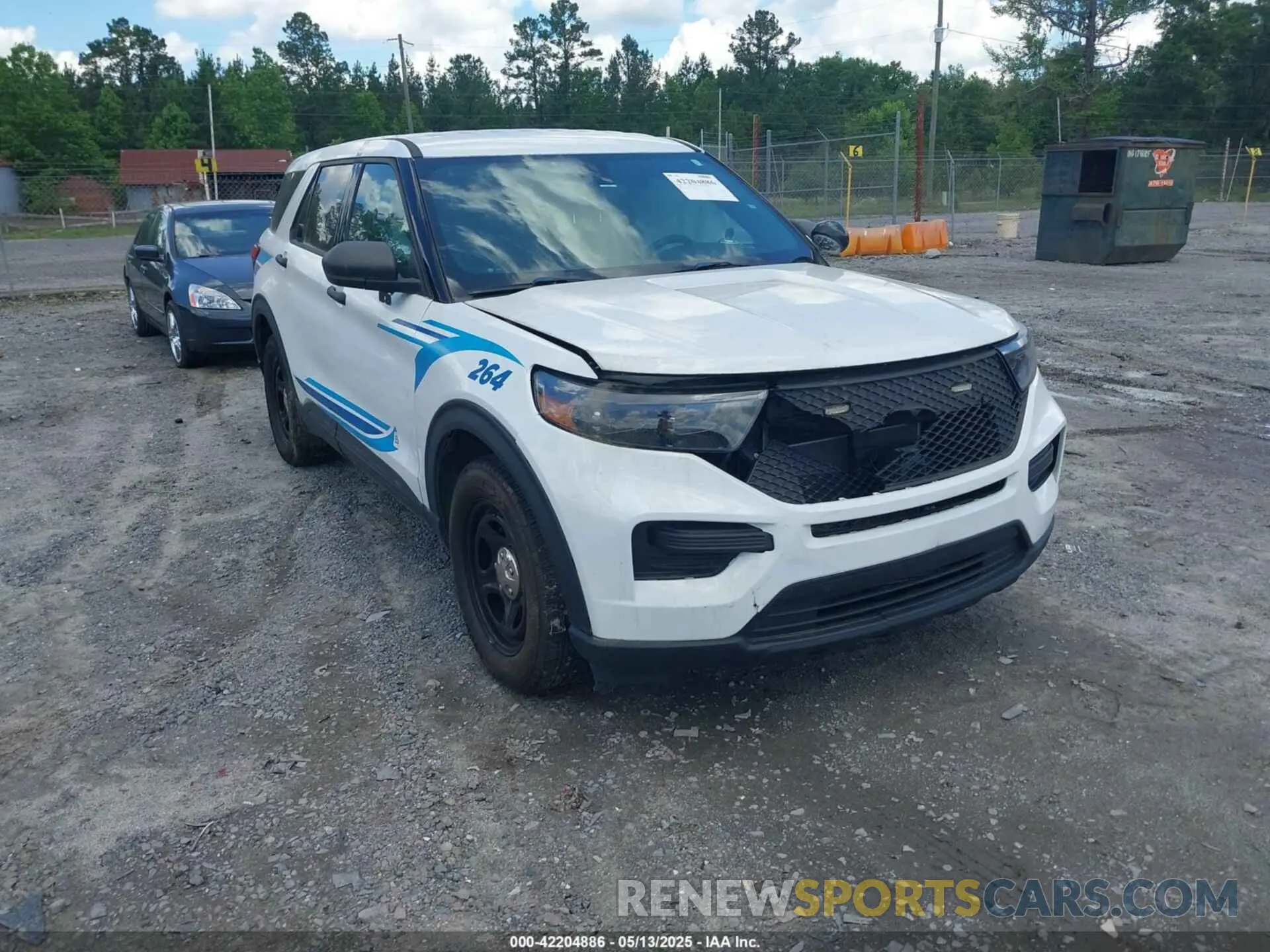 1 Photograph of a damaged car 1FM5K8AB9LGC34904 FORD POLICE INTERCEPTOR UTILITY 2020