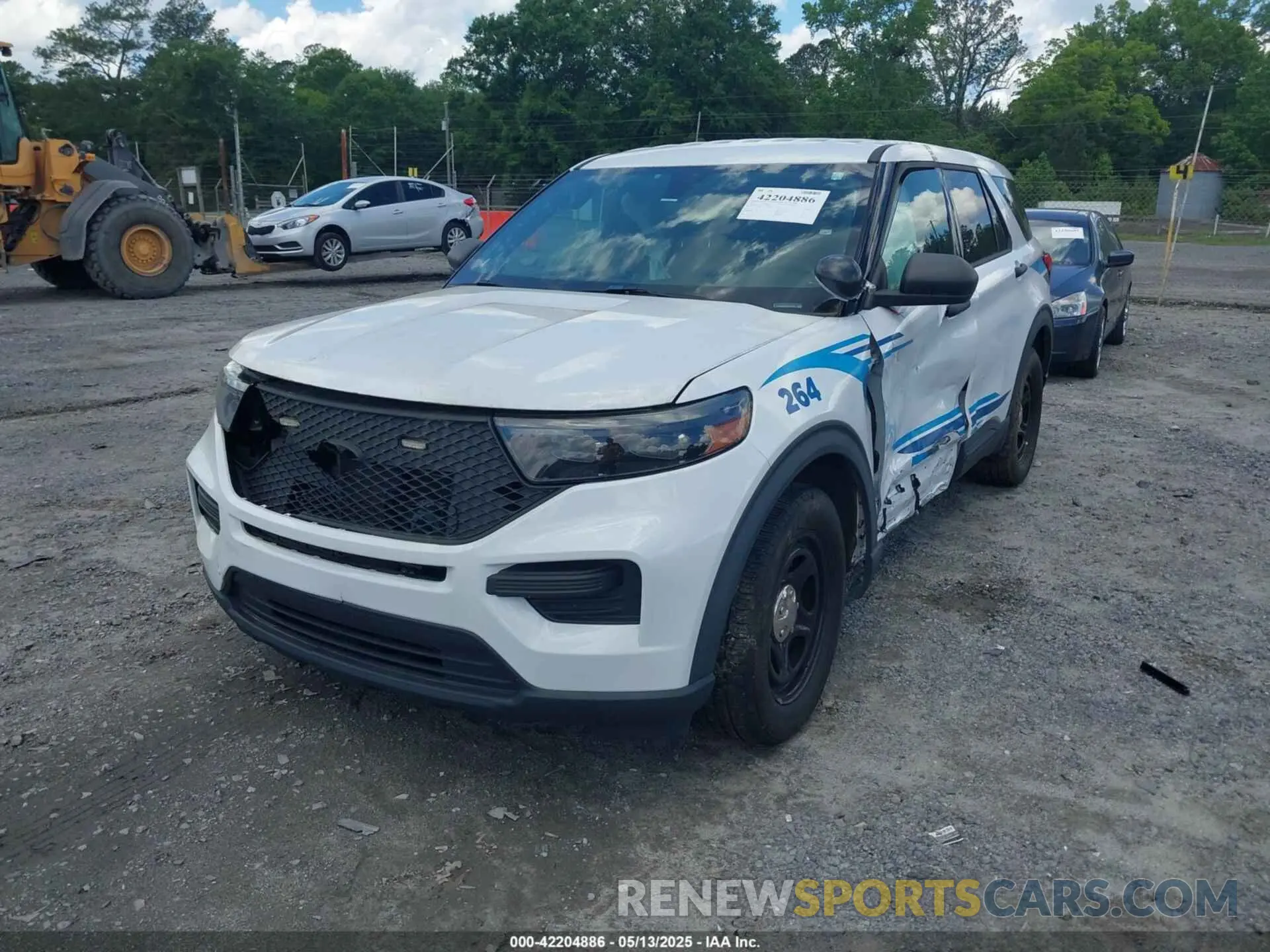 2 Photograph of a damaged car 1FM5K8AB9LGC34904 FORD POLICE INTERCEPTOR UTILITY 2020