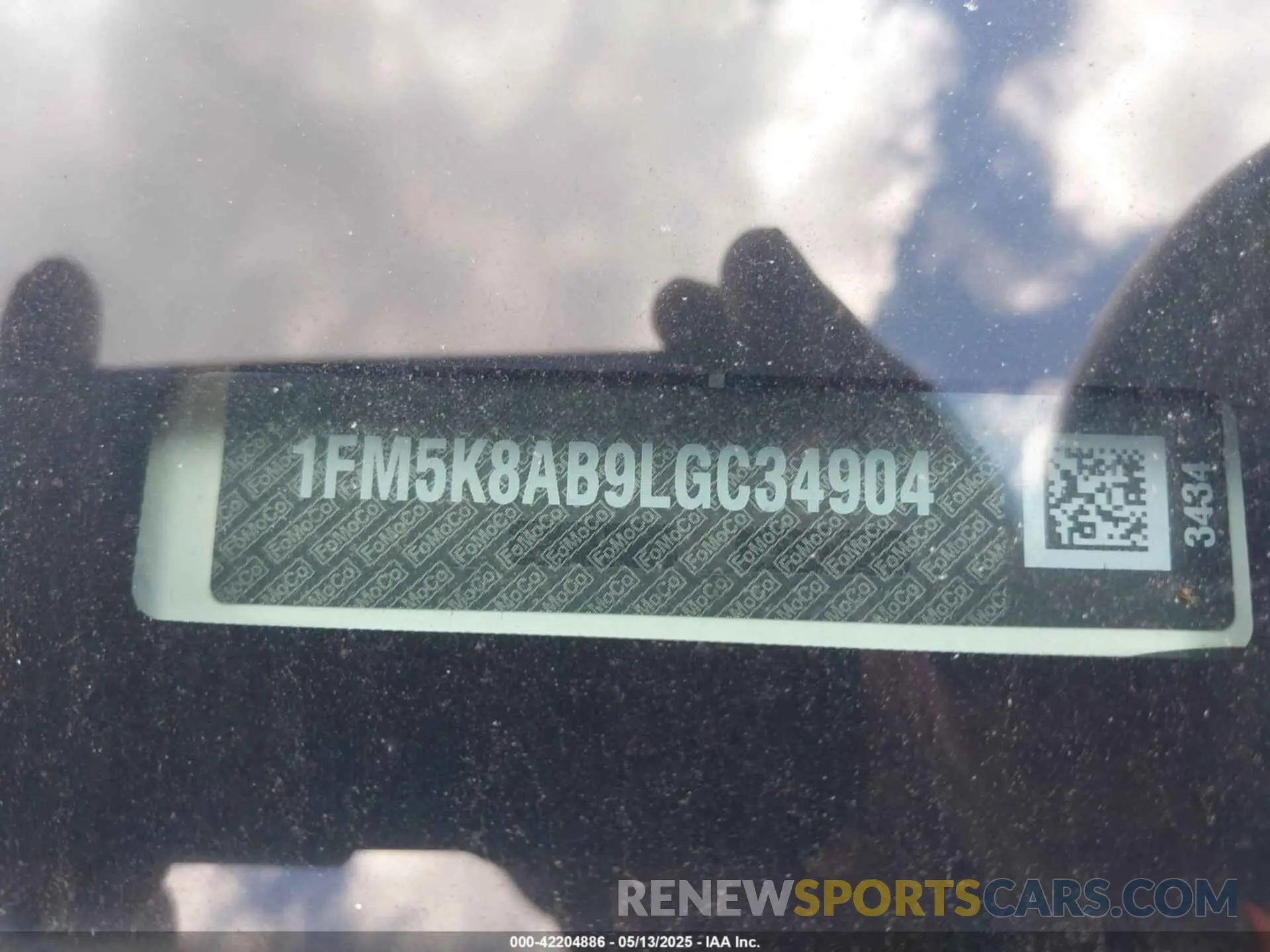 9 Photograph of a damaged car 1FM5K8AB9LGC34904 FORD POLICE INTERCEPTOR UTILITY 2020