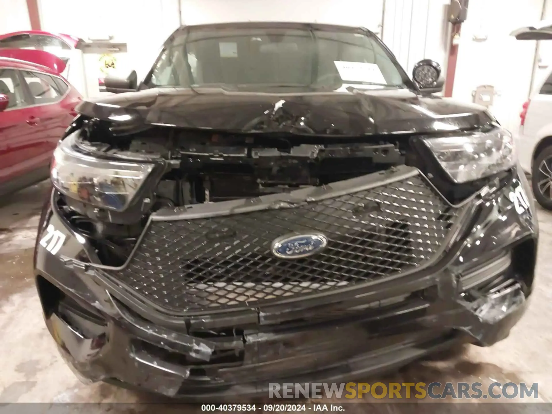 13 Photograph of a damaged car 1FM5K8AB0MGB83598 FORD POLICE INTERCEPTOR UTILITY 2021
