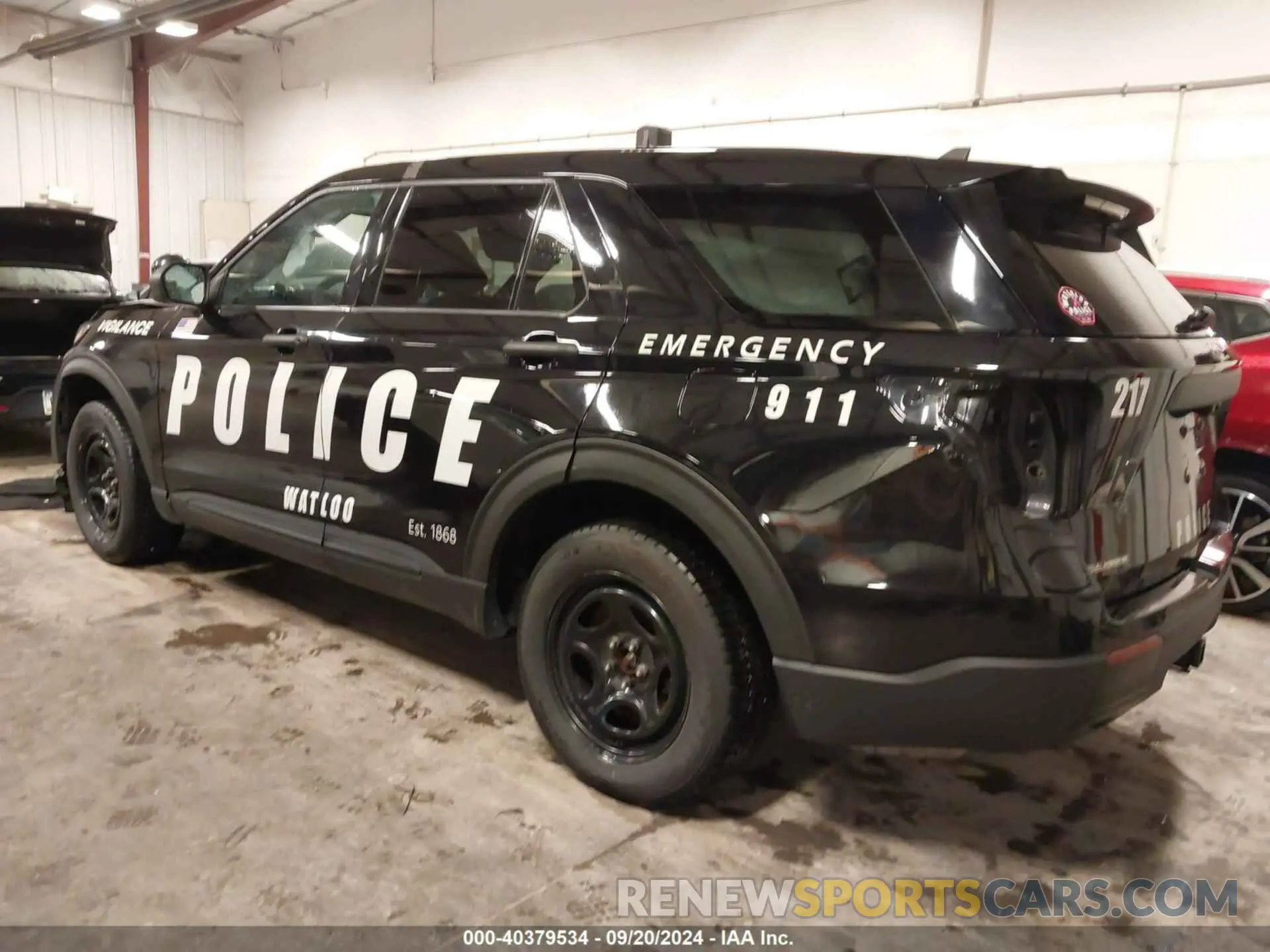 3 Photograph of a damaged car 1FM5K8AB0MGB83598 FORD POLICE INTERCEPTOR UTILITY 2021