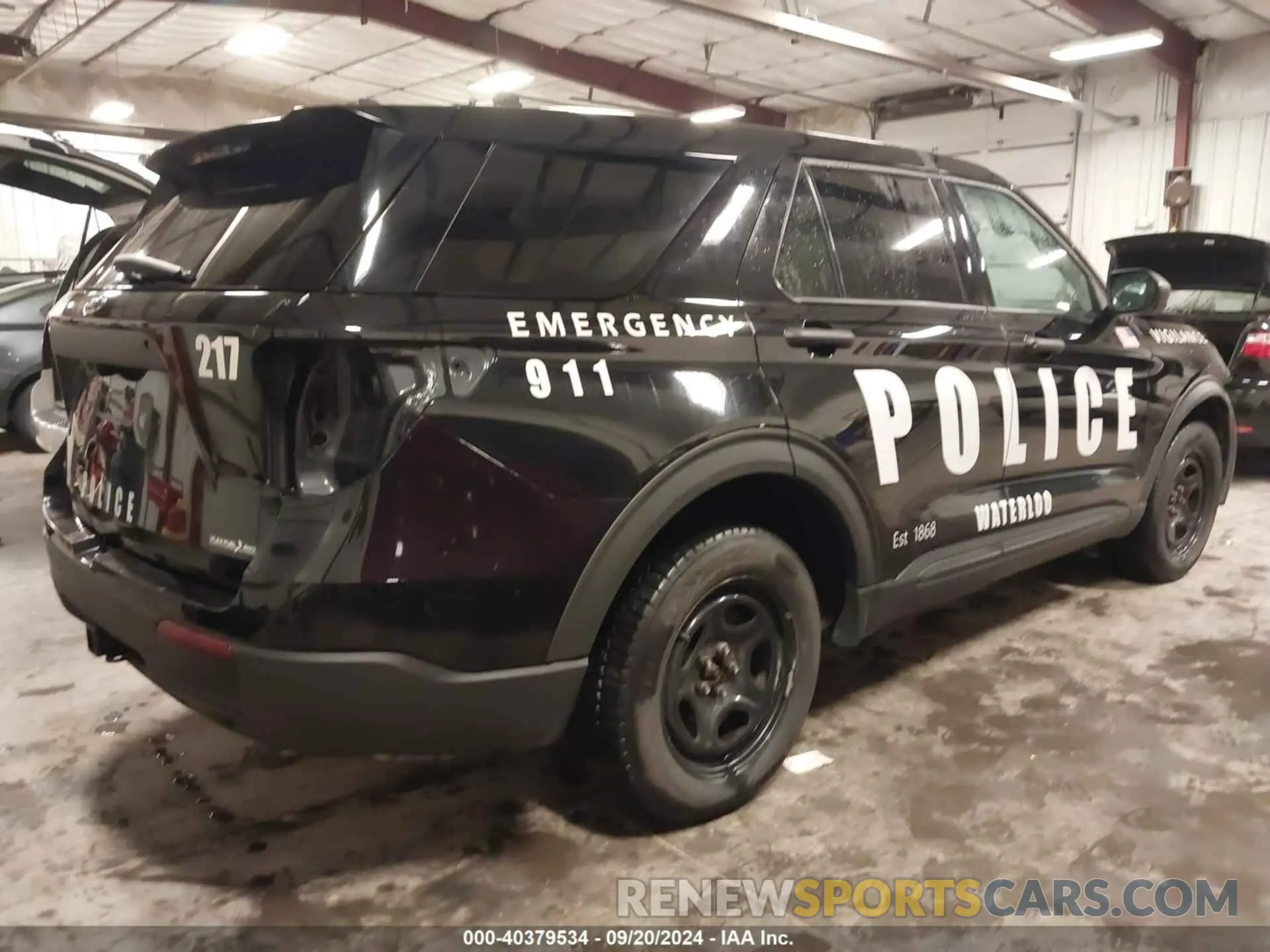 4 Photograph of a damaged car 1FM5K8AB0MGB83598 FORD POLICE INTERCEPTOR UTILITY 2021