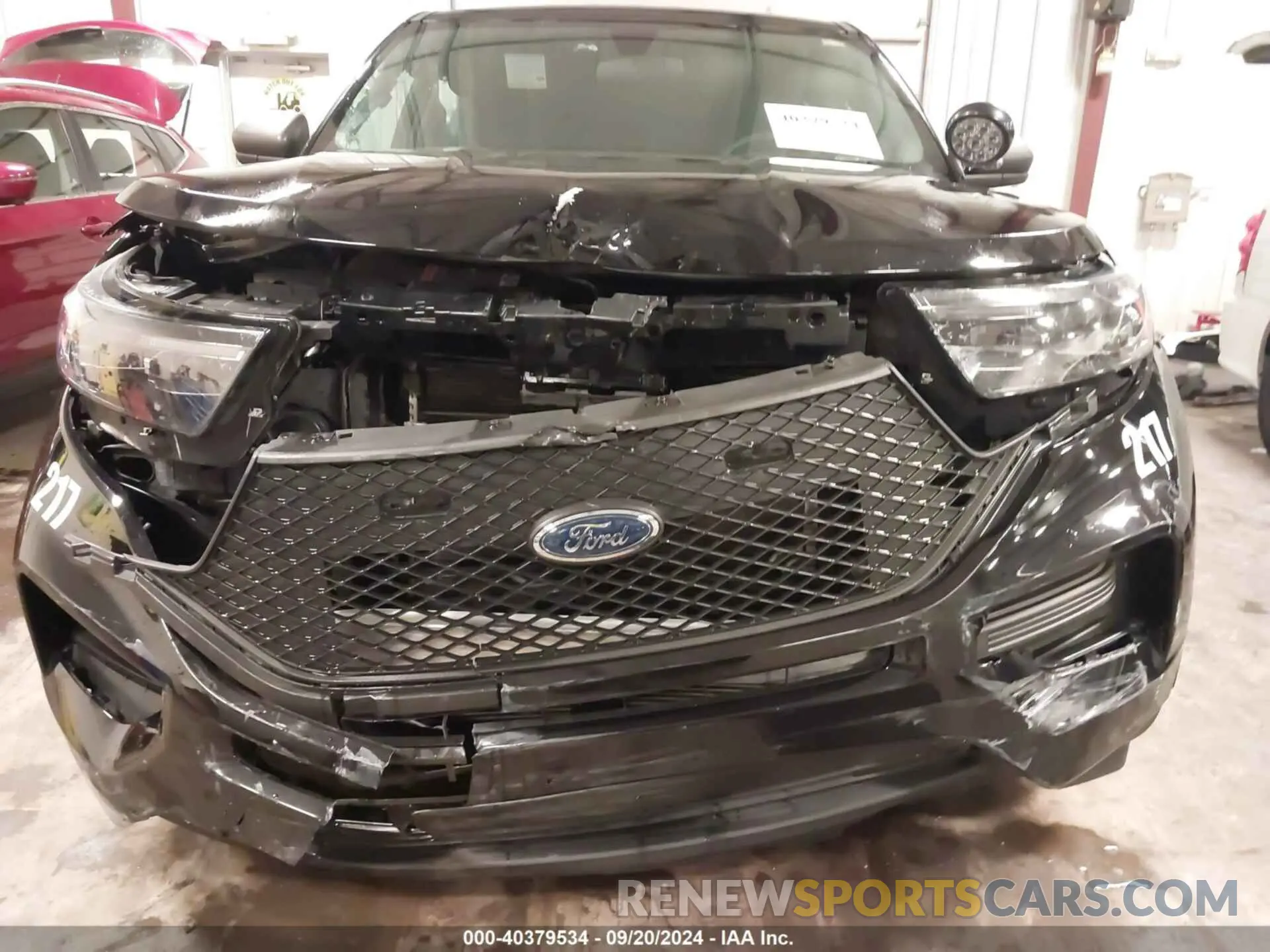 6 Photograph of a damaged car 1FM5K8AB0MGB83598 FORD POLICE INTERCEPTOR UTILITY 2021