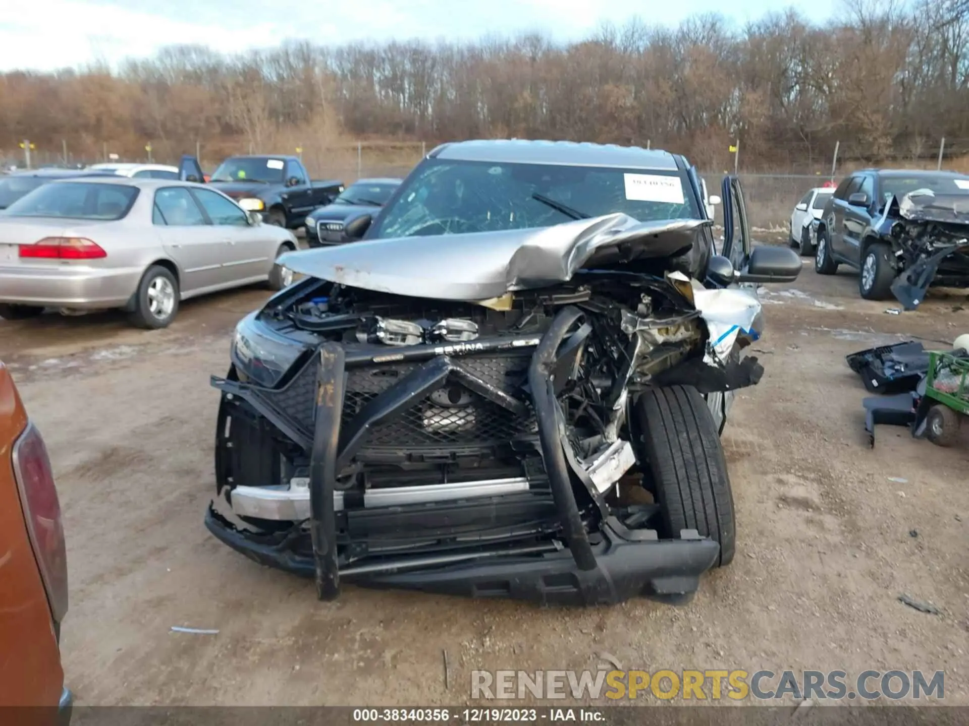 11 Photograph of a damaged car 1FM5K8AB9PGA62816 FORD POLICE INTERCEPTOR UTILITY 2023