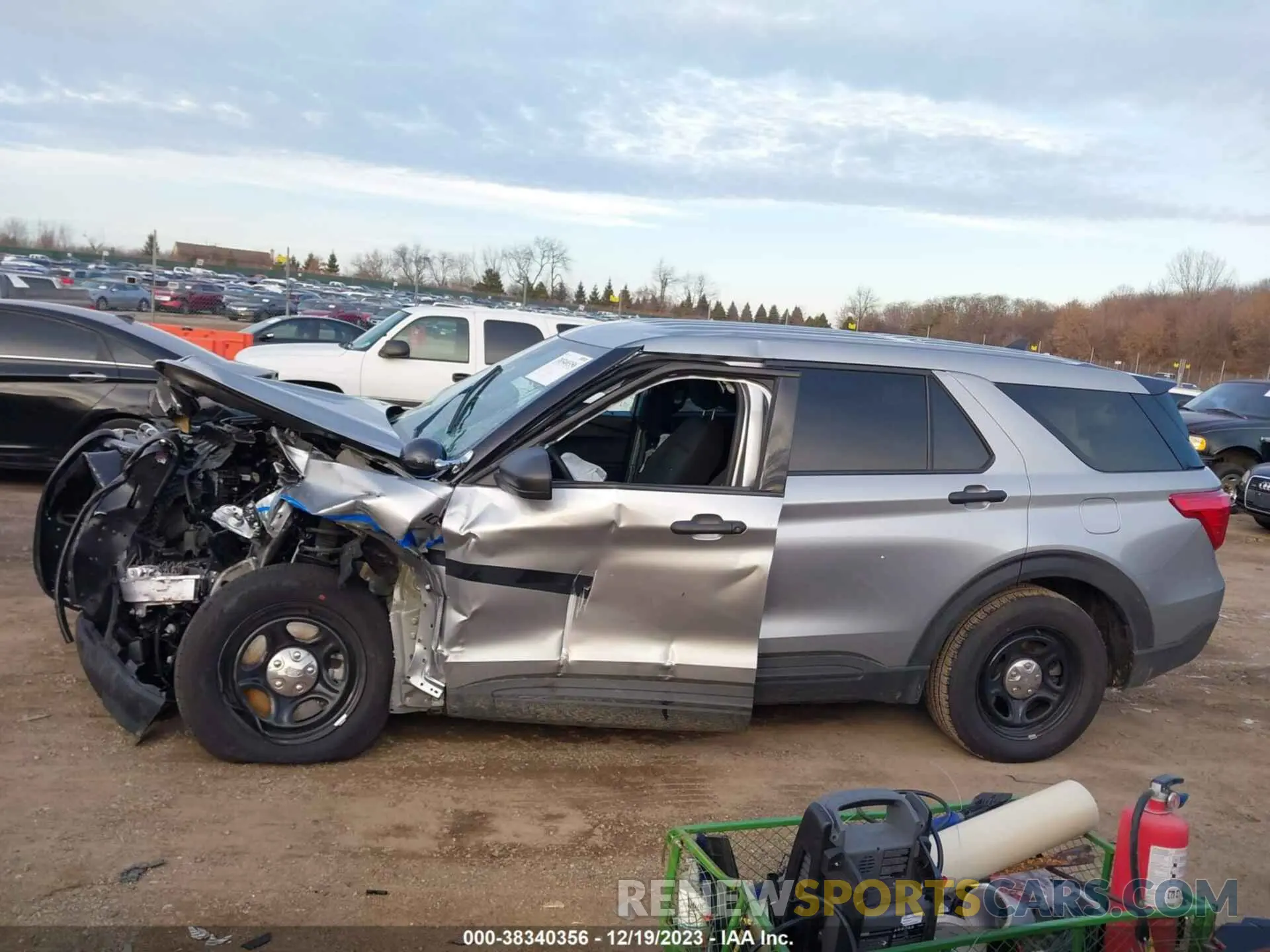 13 Photograph of a damaged car 1FM5K8AB9PGA62816 FORD POLICE INTERCEPTOR UTILITY 2023