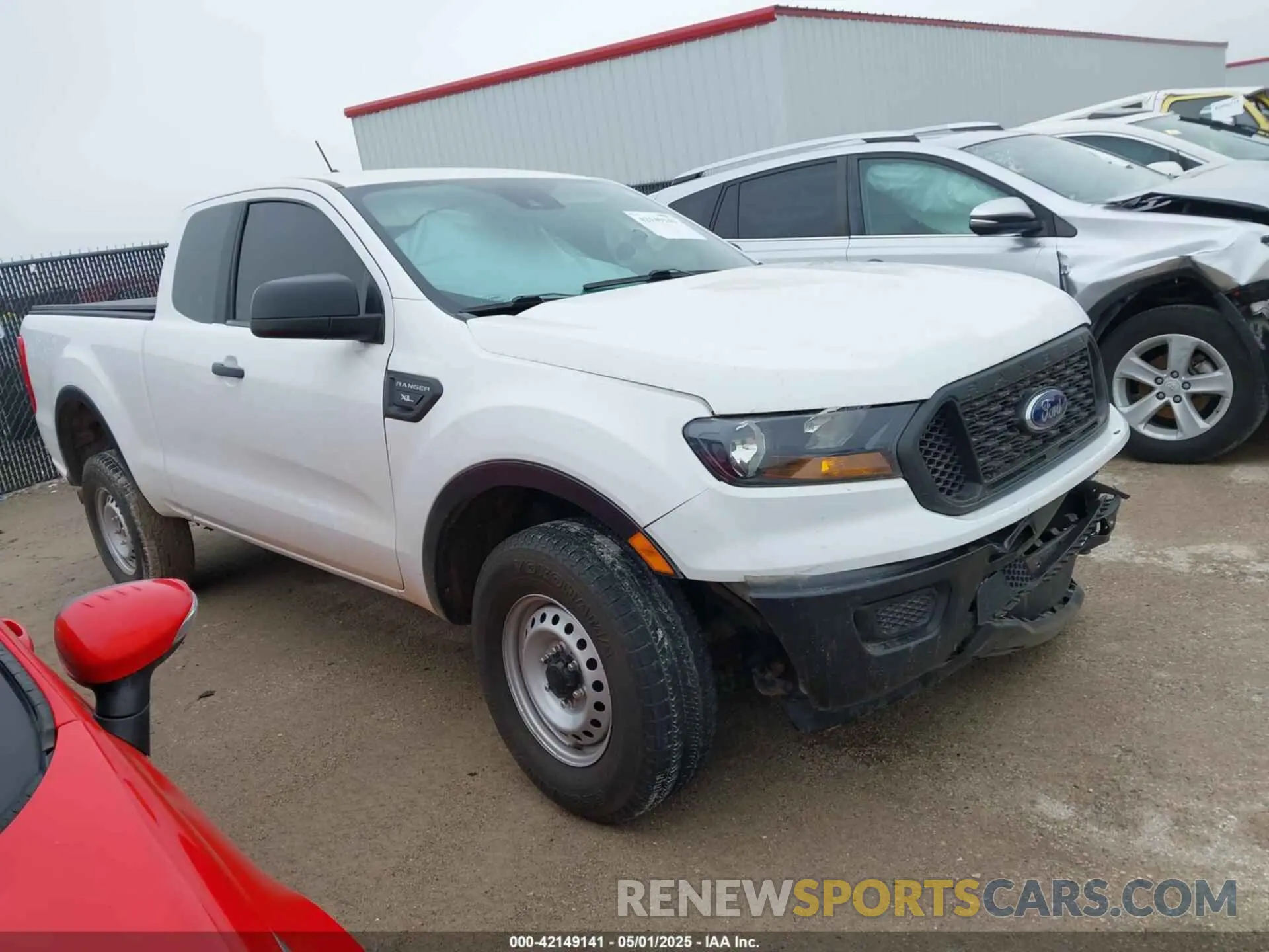 1 Photograph of a damaged car 1FTER1EH6KLA27382 FORD RANGER 2019