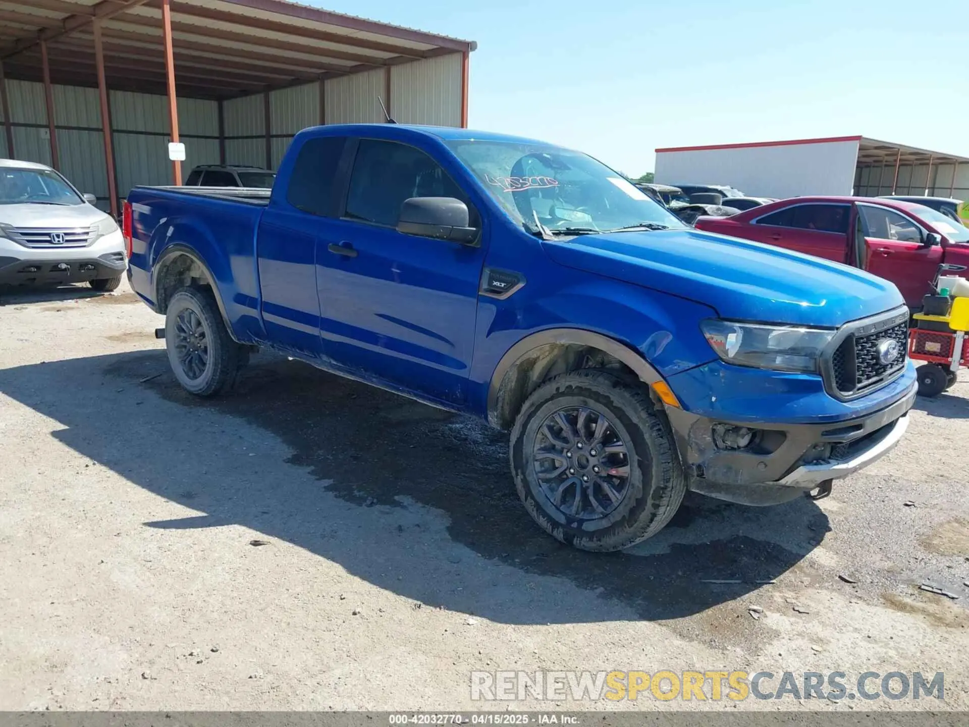 1 Photograph of a damaged car 1FTER1EH8KLA61792 FORD RANGER 2019