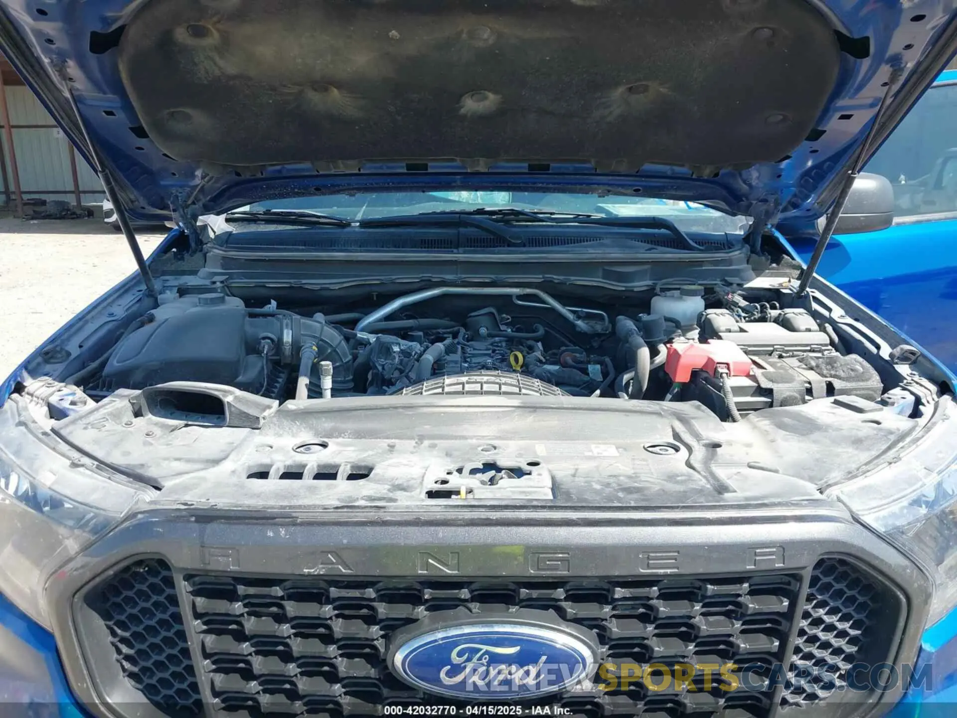 10 Photograph of a damaged car 1FTER1EH8KLA61792 FORD RANGER 2019